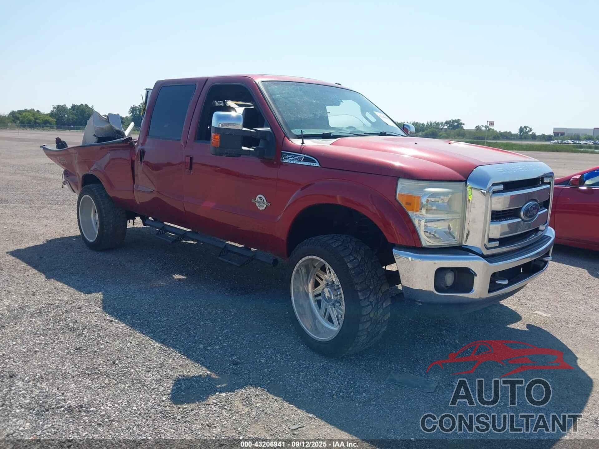 FORD F-250 2013 - 1FT7W2BTXDEB33485