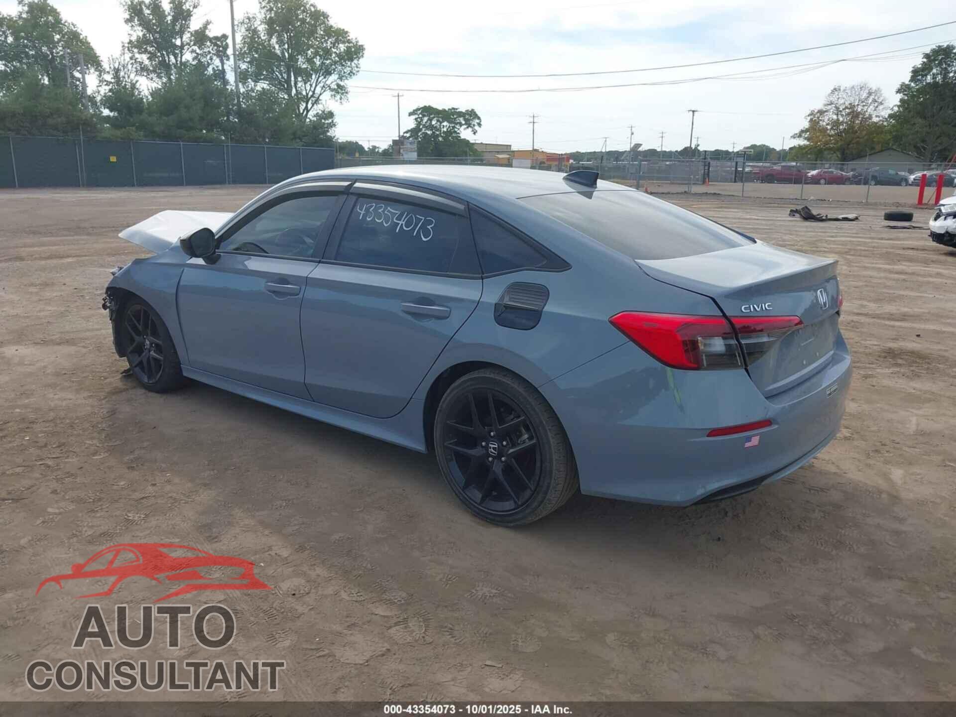 HONDA CIVIC 2022 - 2HGFE2F50NH589727