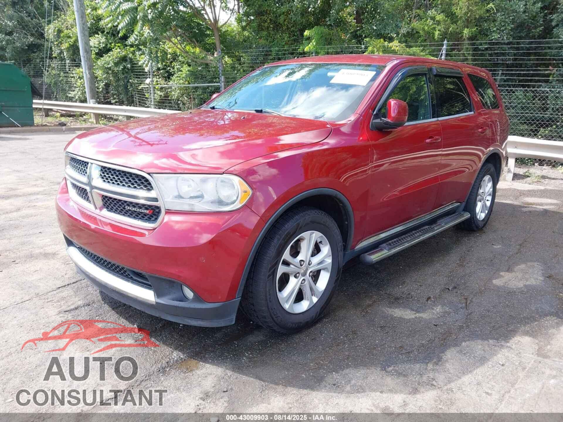 DODGE DURANGO 2013 - 1C4RDHAG3DC571671