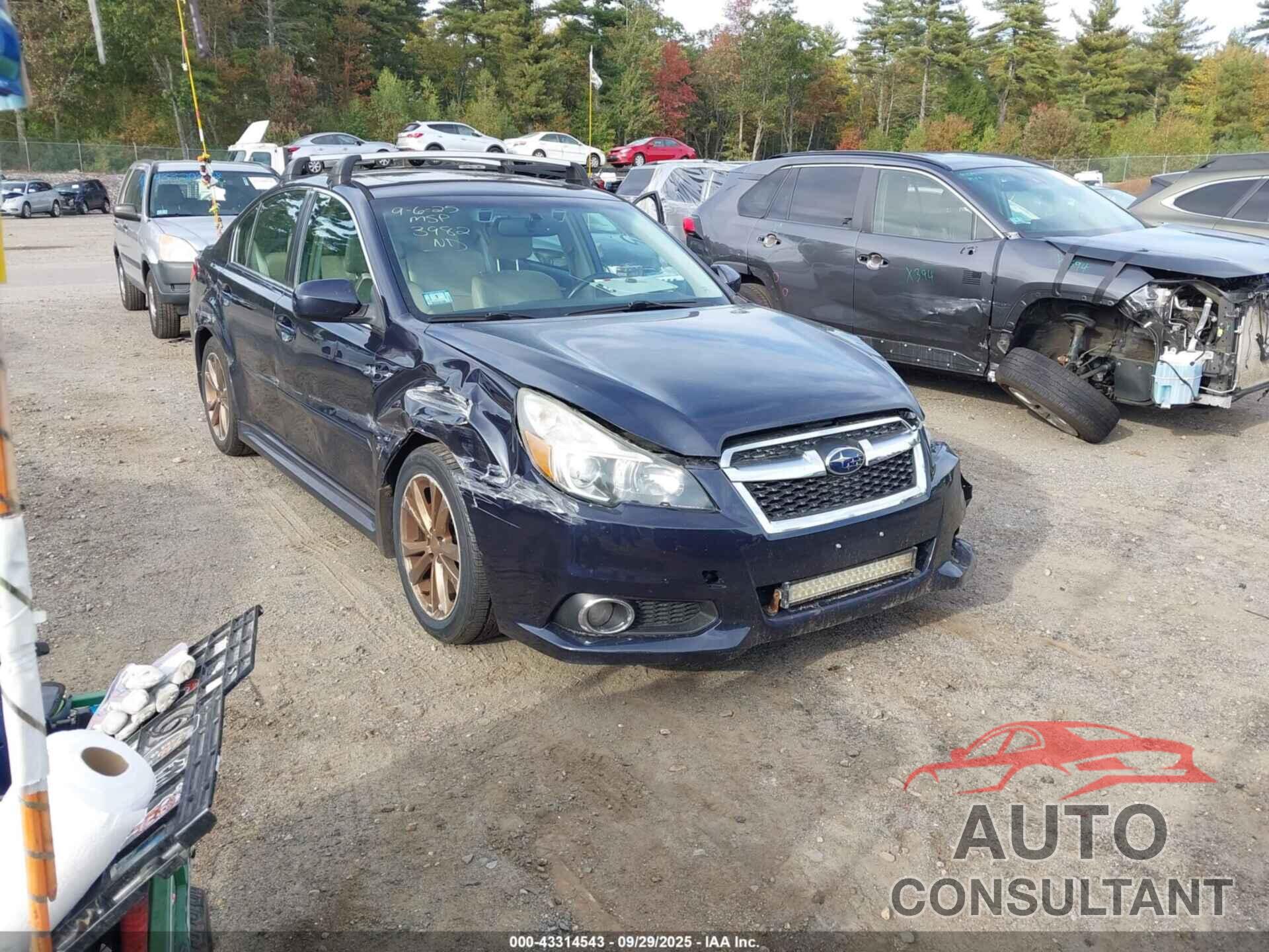 SUBARU LEGACY 2014 - 4S3BMDN65E2023982