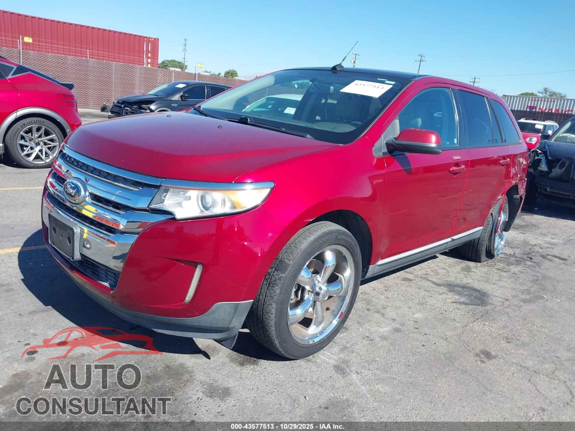 FORD EDGE 2013 - 2FMDK3JC3DBA52163