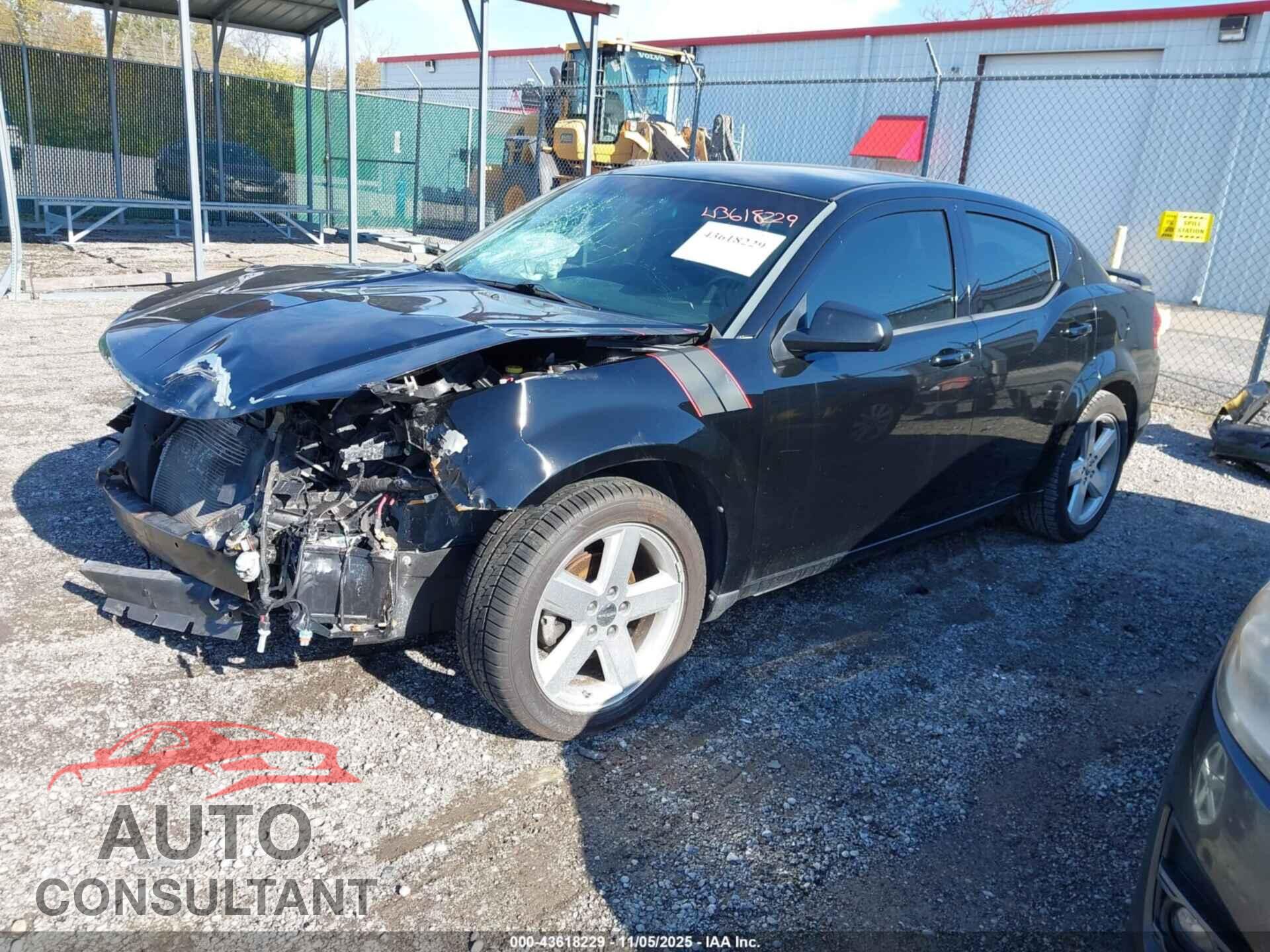 DODGE AVENGER 2013 - 1C3CDZAB0DN536871
