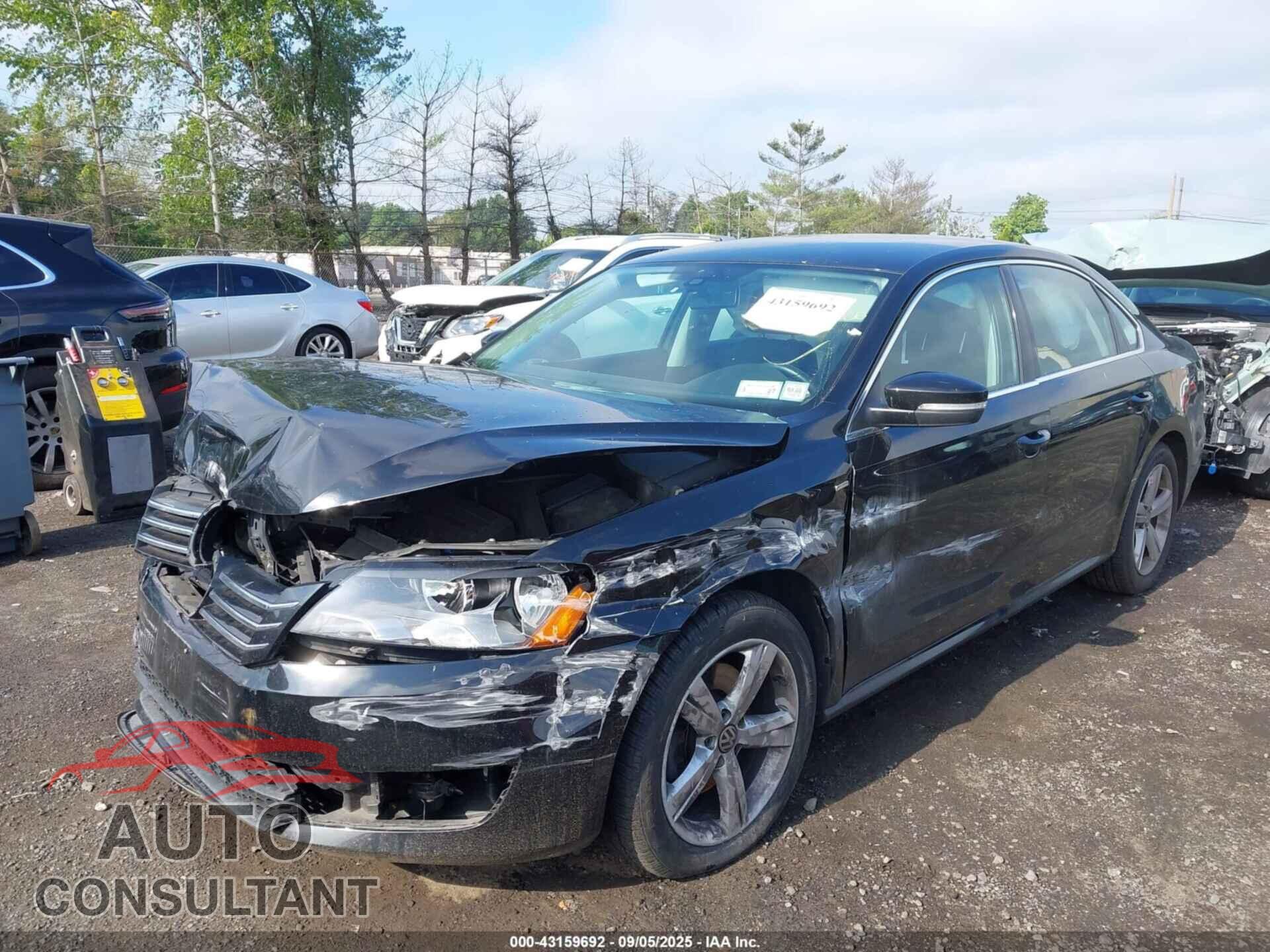 VOLKSWAGEN PASSAT 2014 - 1VWAT7A3XEC022300