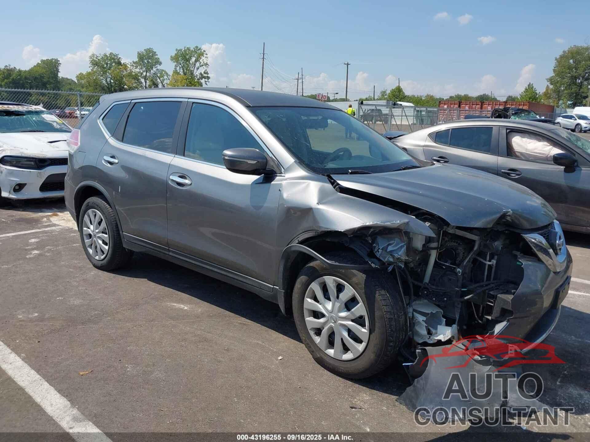 NISSAN ROGUE 2015 - KNMAT2MT5FP517905
