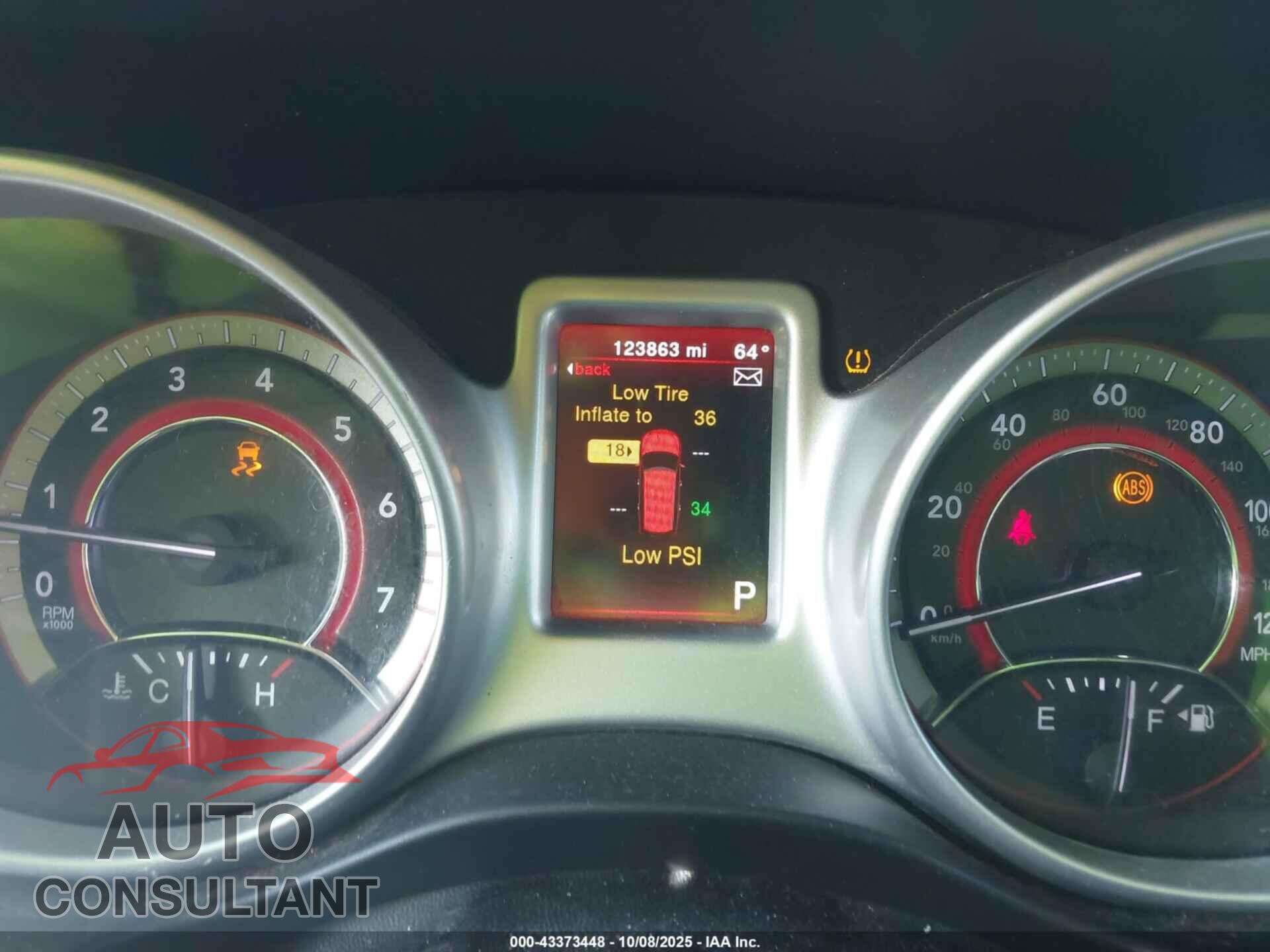 DODGE JOURNEY 2017 - 3C4PDCAB8HT587325