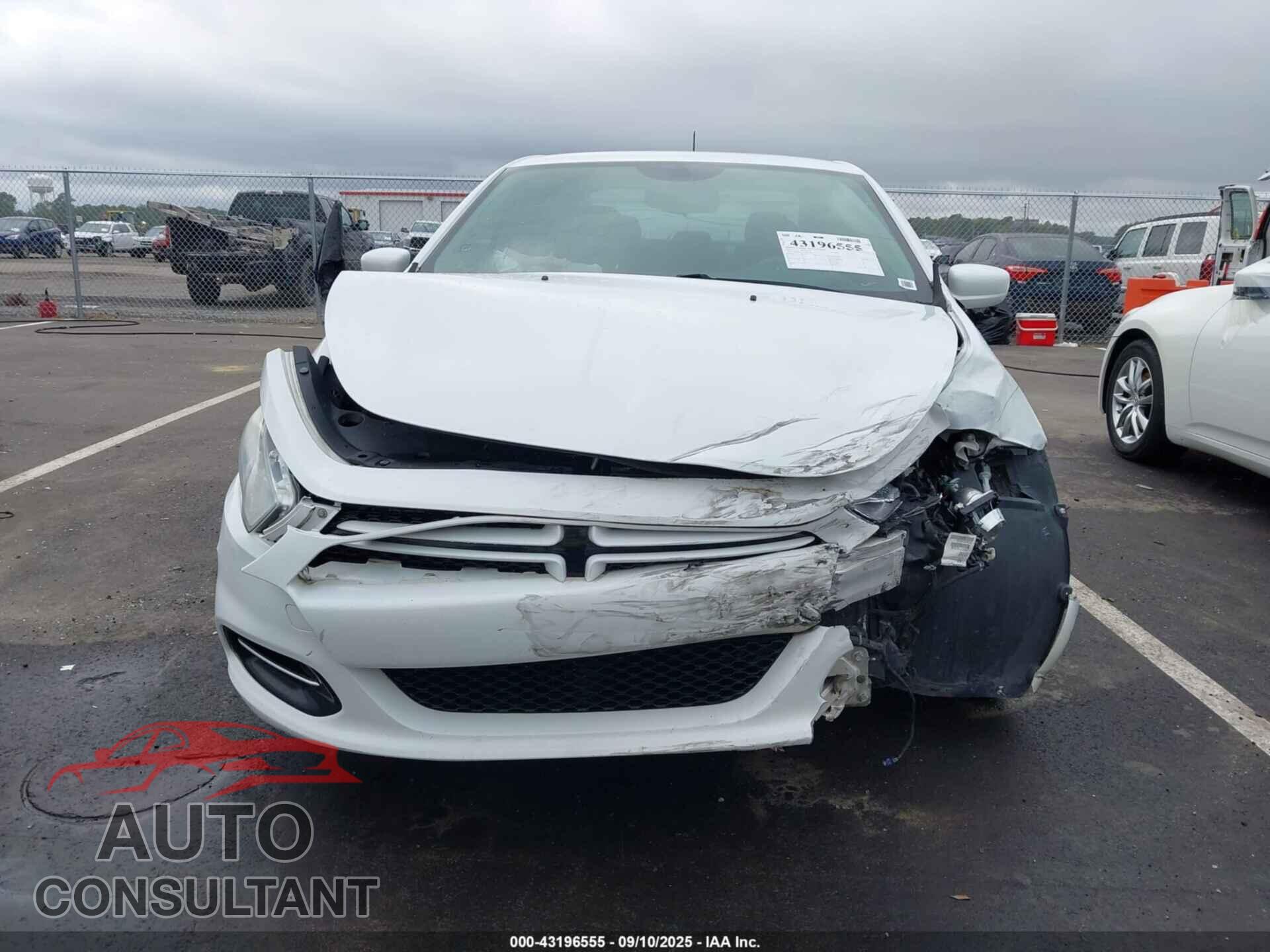 DODGE DART 2013 - 1C3CDFBA7DD178775