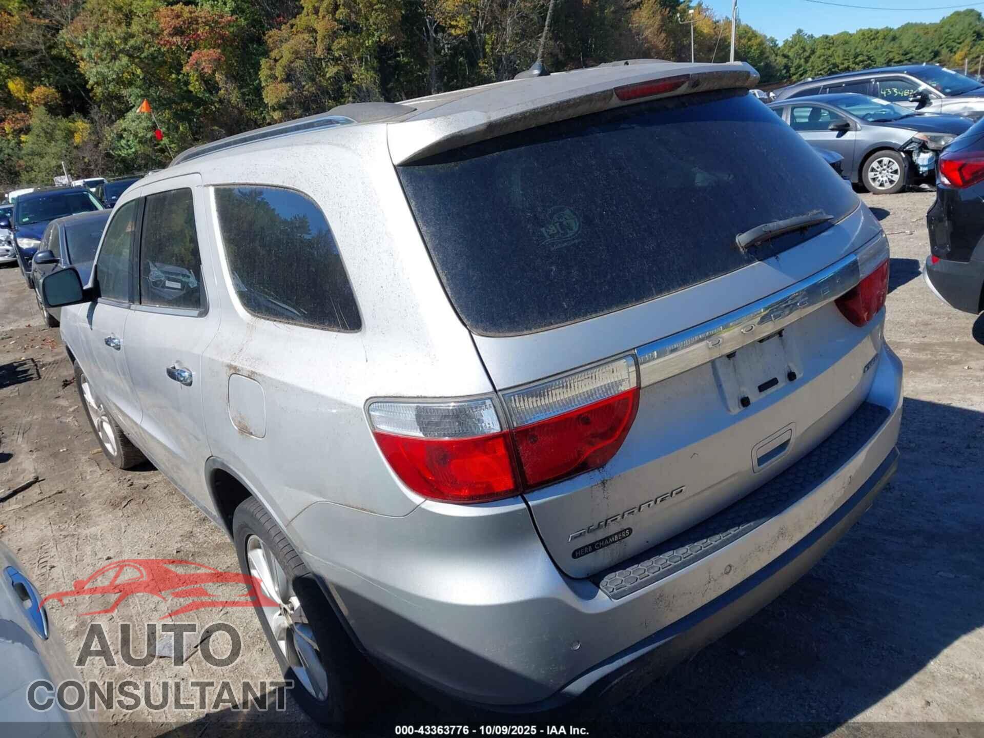 DODGE DURANGO 2011 - 1D4RE4GG2BC674450