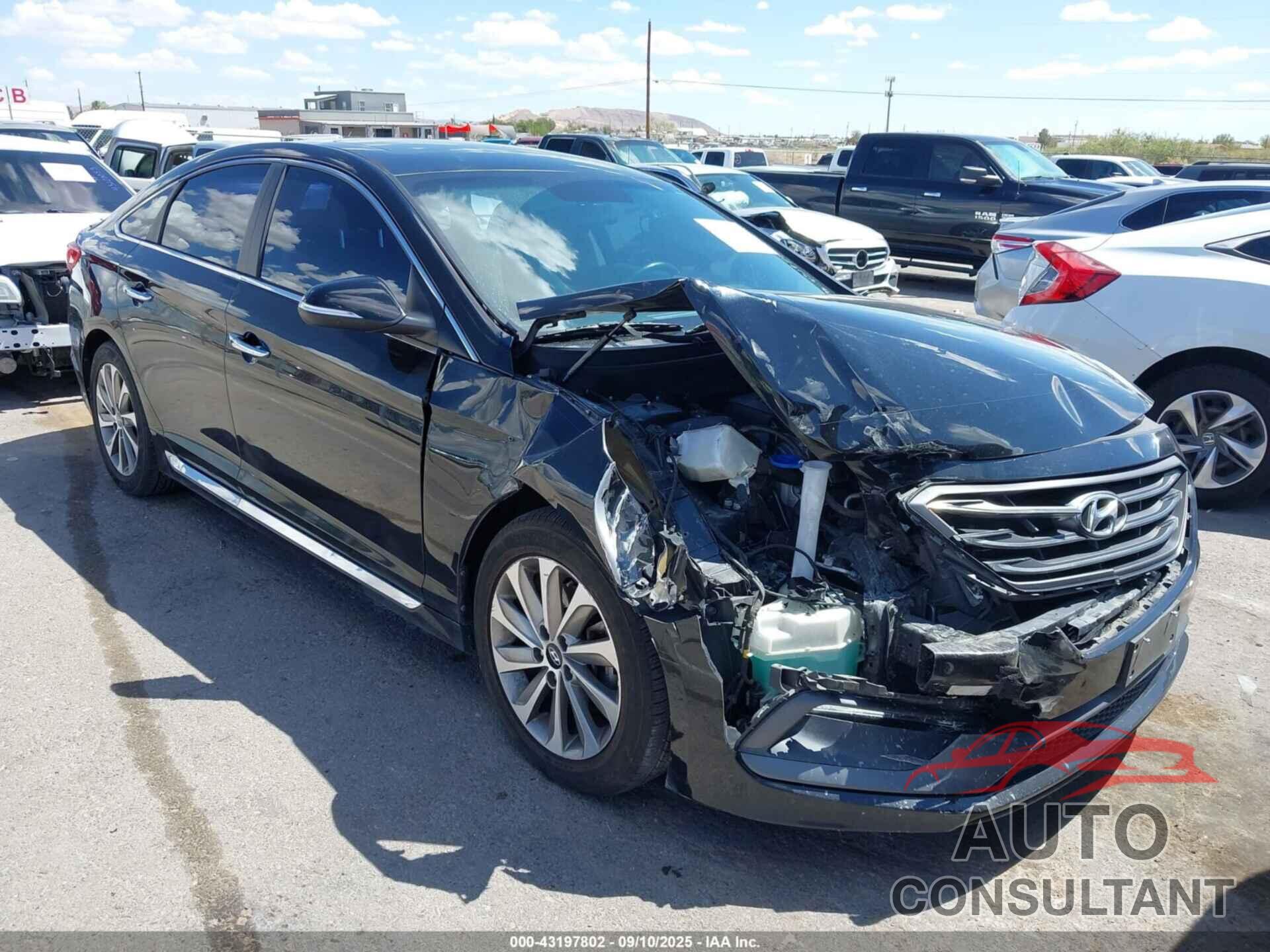 HYUNDAI SONATA 2016 - 5NPE34AF8GH411036