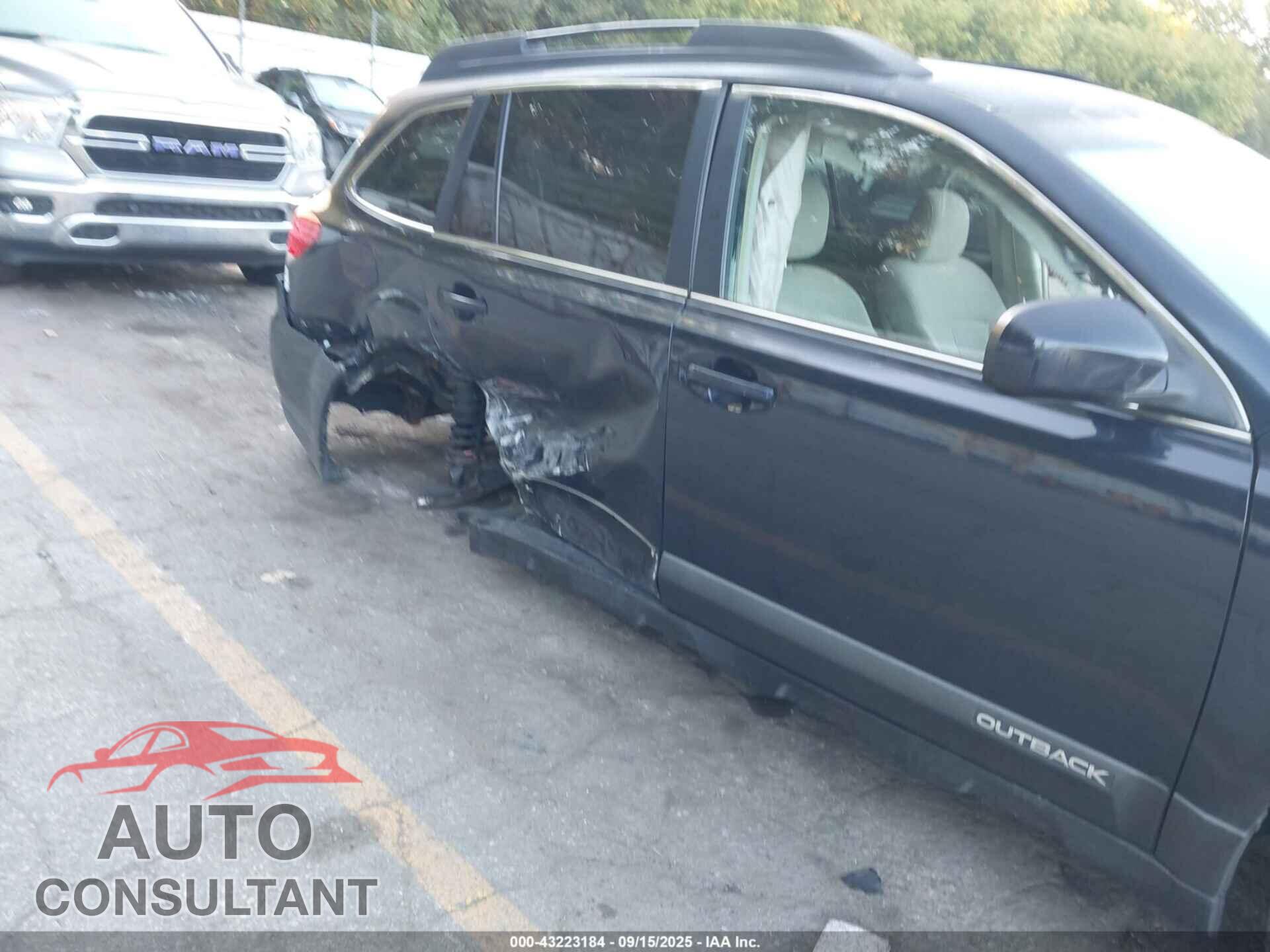 SUBARU OUTBACK 2013 - 4S4BRBCC4D3324133