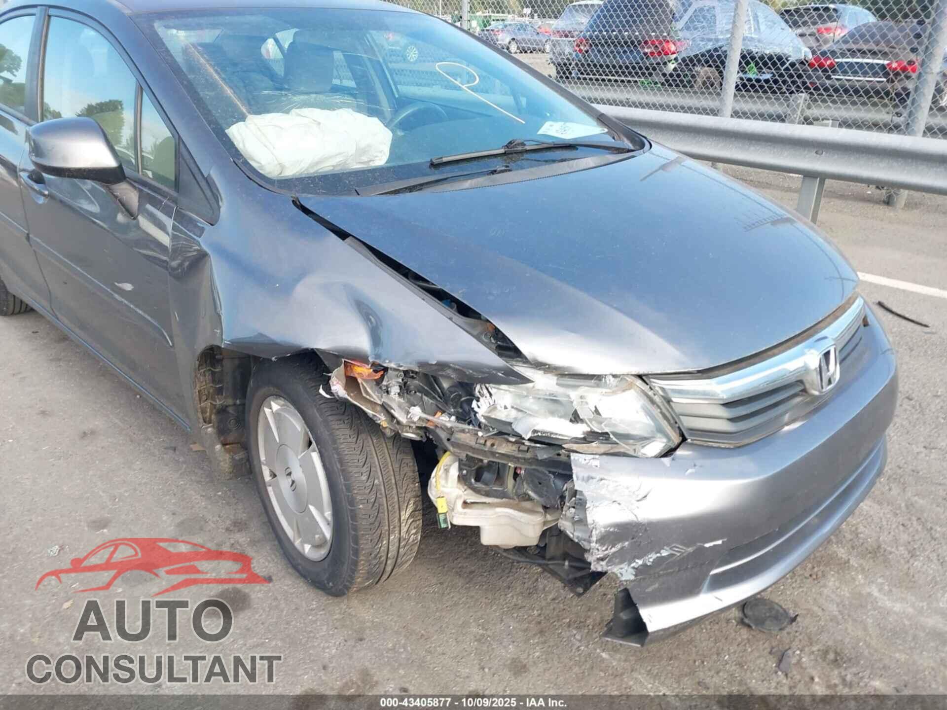 HONDA CIVIC 2012 - 2HGFB2F63CH549477