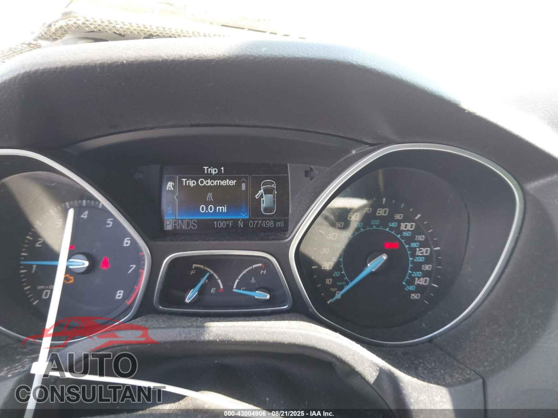 FORD FOCUS 2012 - 1FAHP3N2XCL391466