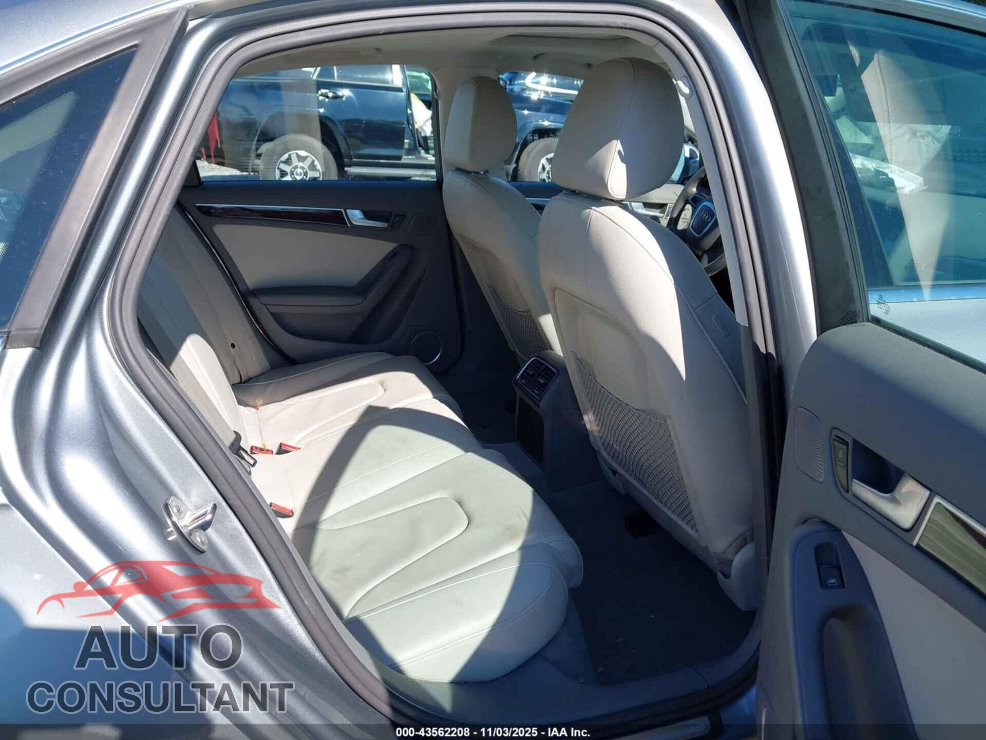 AUDI A4 2011 - WAUKFBFL7BN056041