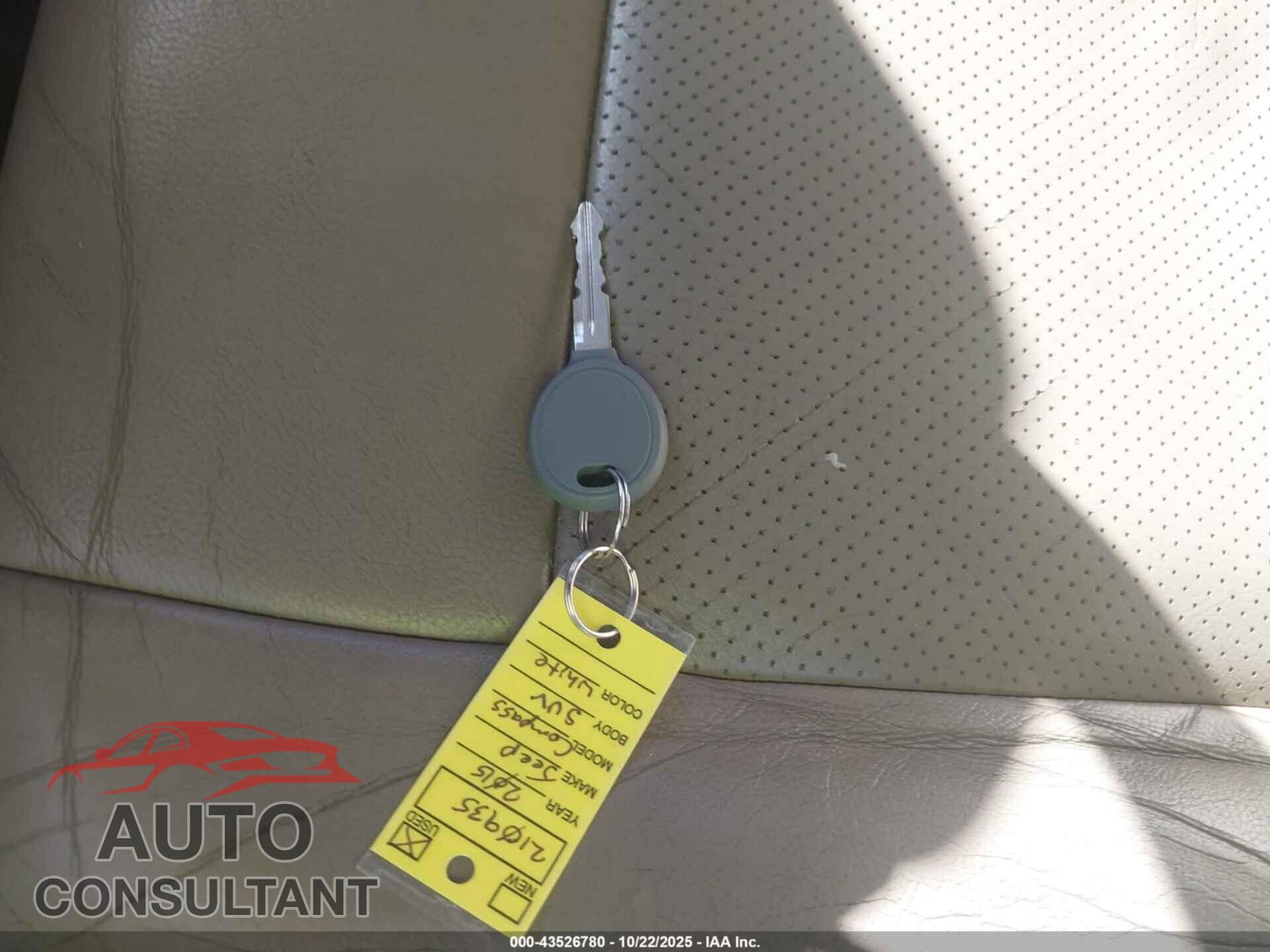 JEEP COMPASS 2015 - 1C4NJCEA8FD210935