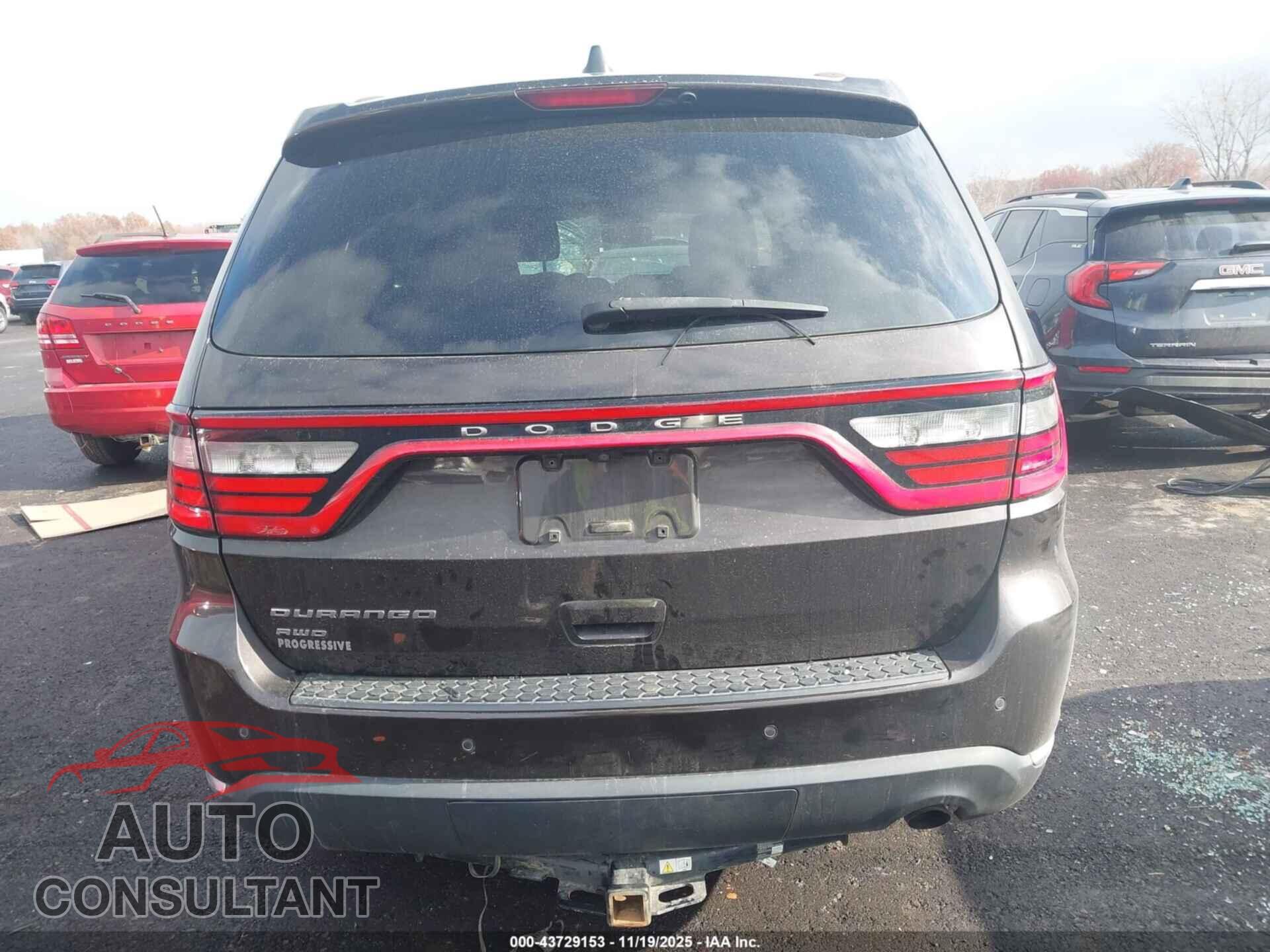 DODGE DURANGO 2017 - 1C4RDJAG2HC709777