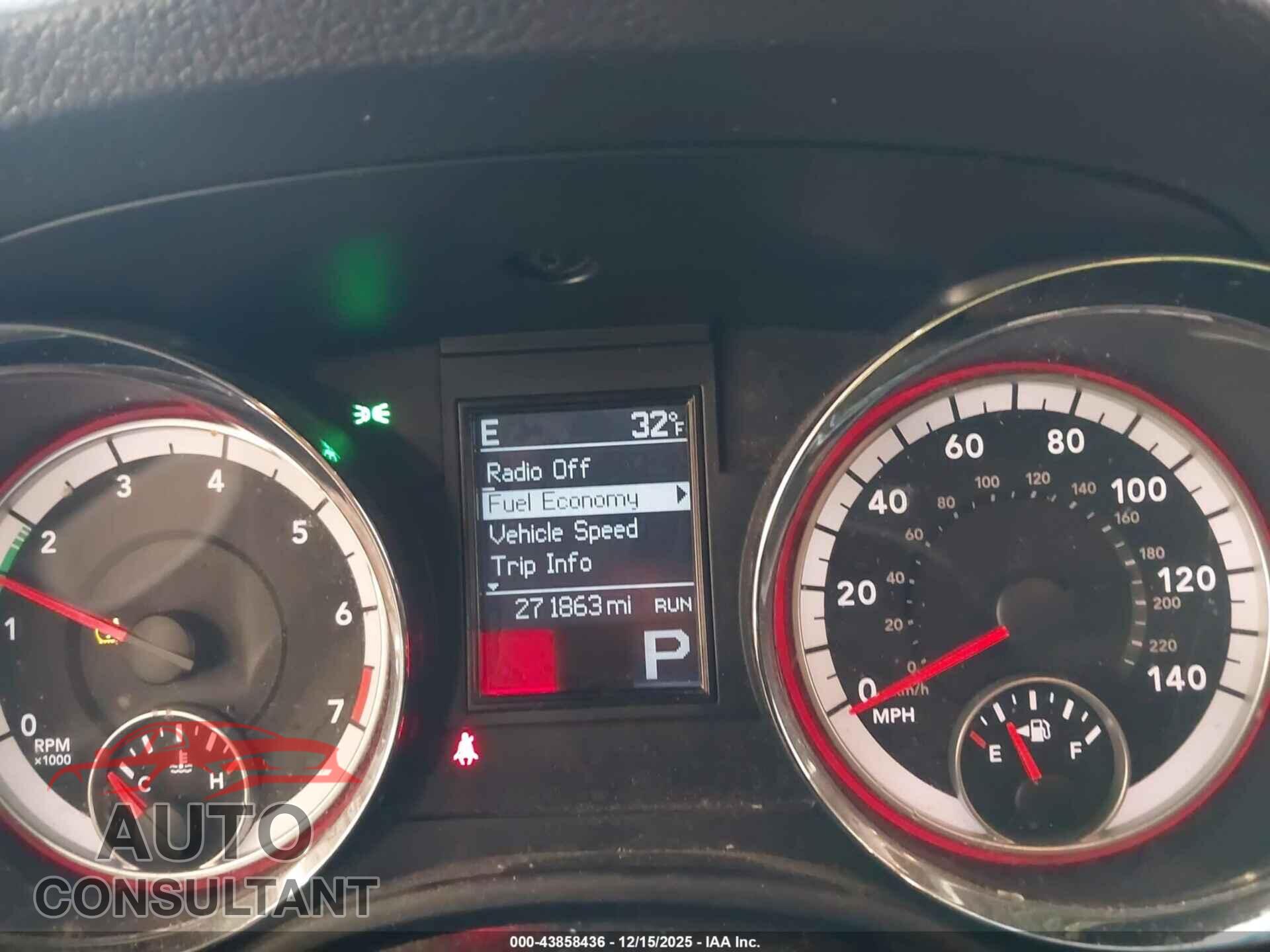 DODGE DURANGO 2013 - 1C4RDJAG2DC565268