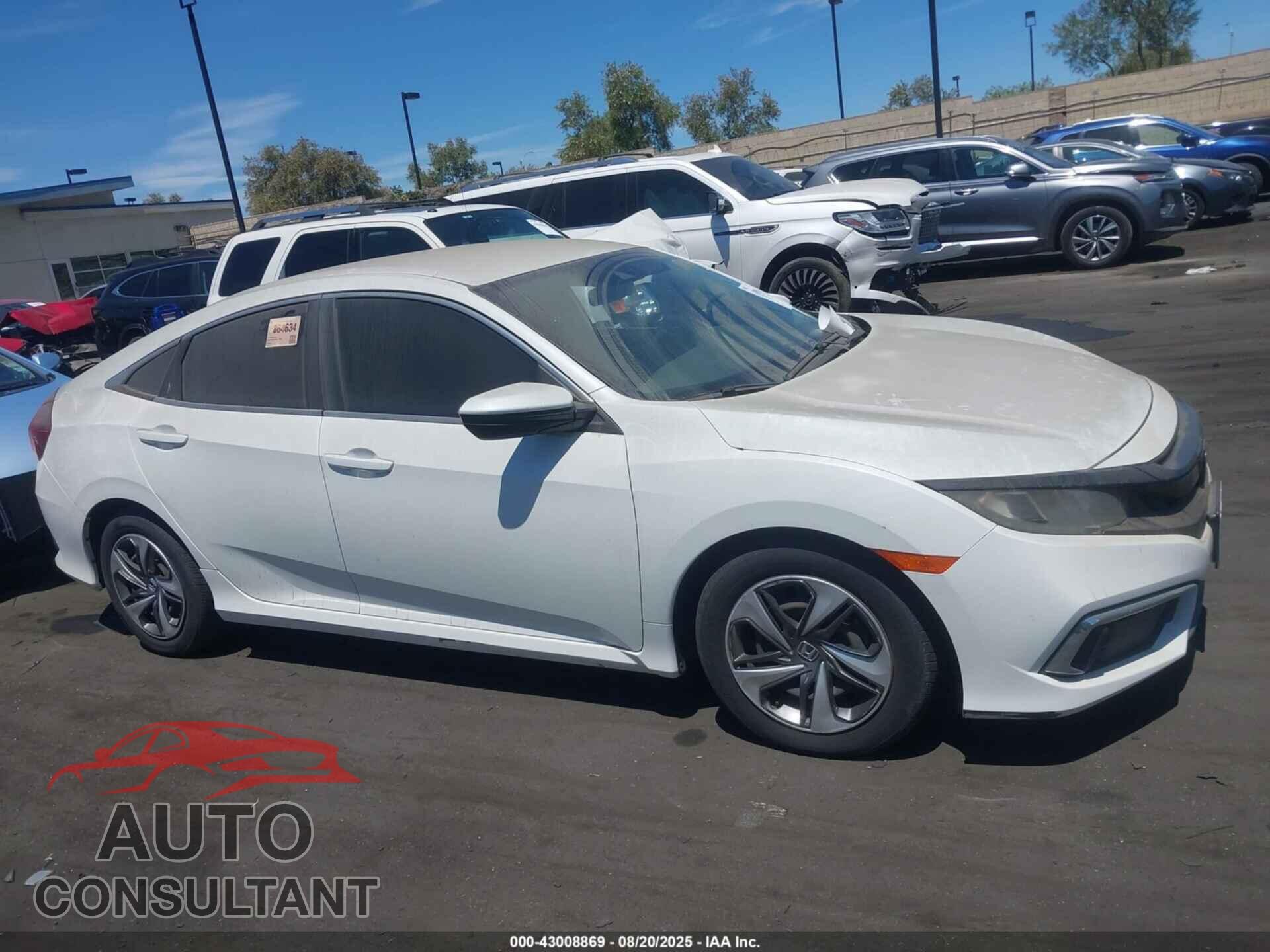 HONDA CIVIC 2019 - 19XFC2F68KE204760