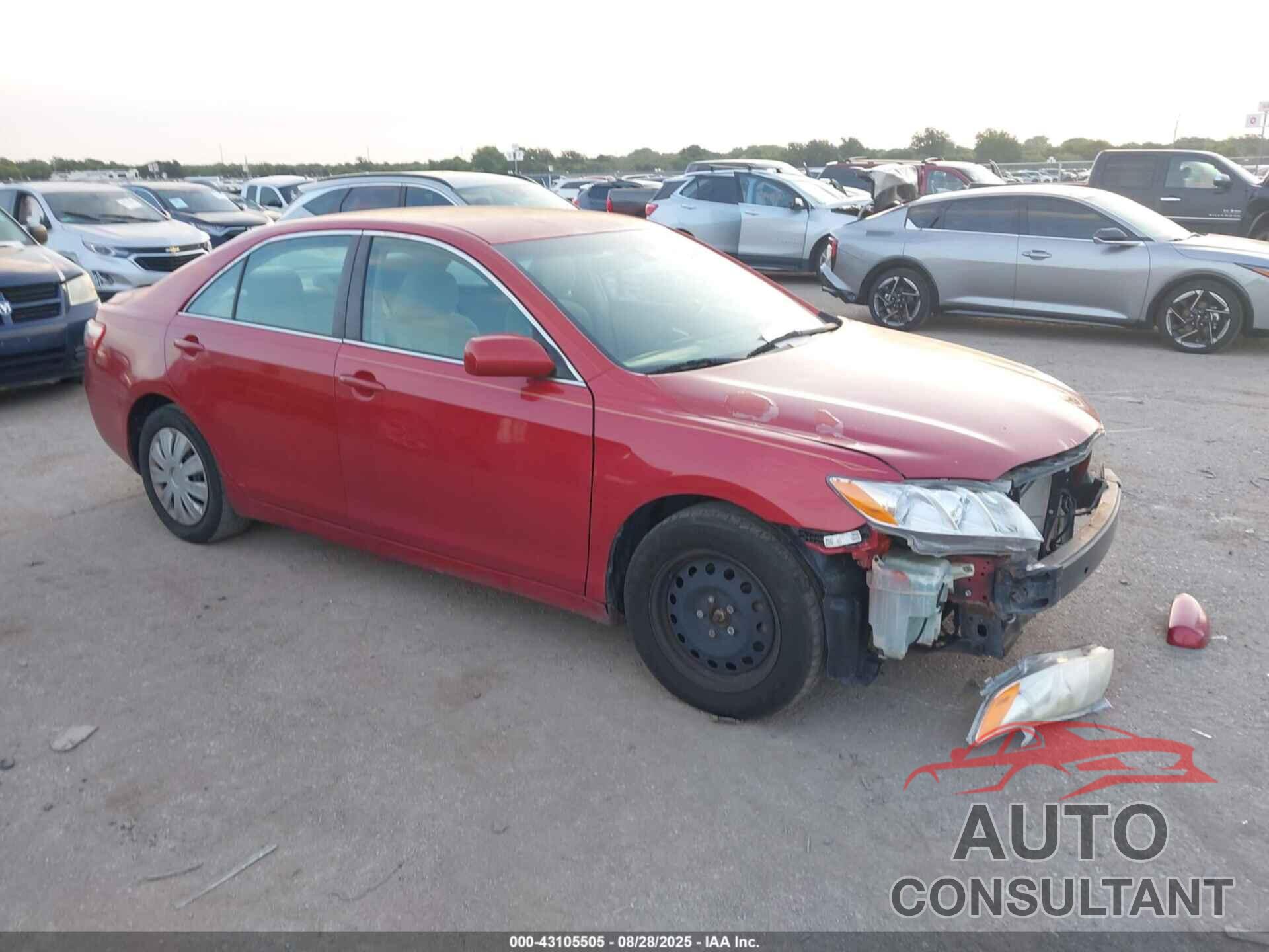 TOYOTA CAMRY 2009 - 4T4BE46K99R088368