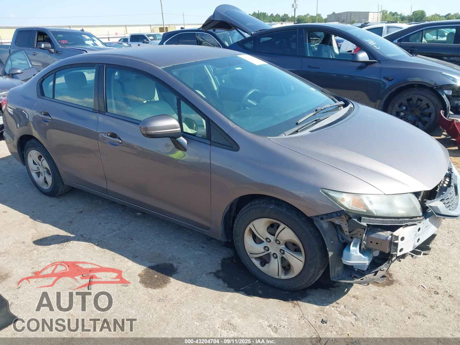 HONDA CIVIC 2014 - 19XFB2F59EE248703