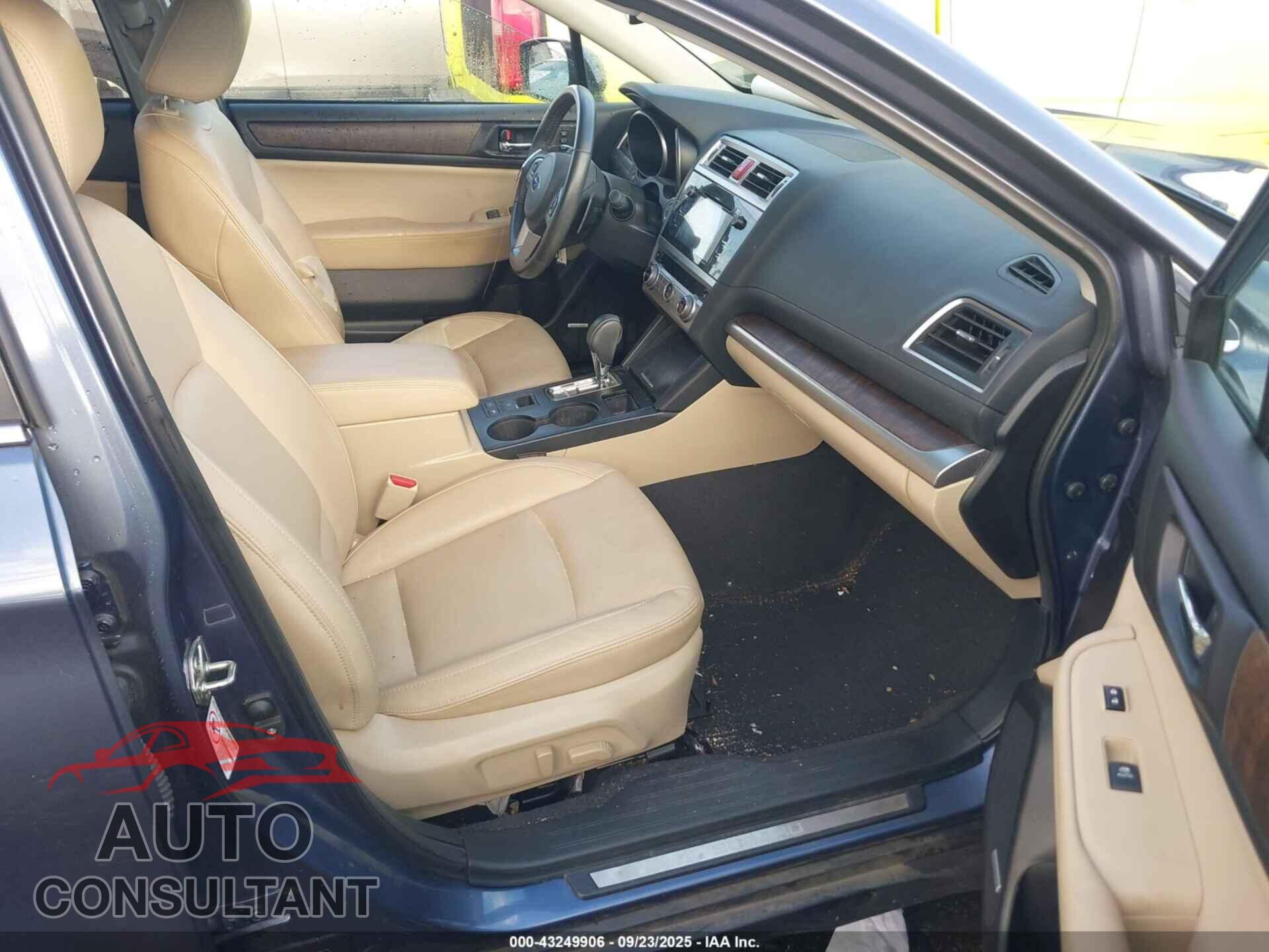 SUBARU OUTBACK 2017 - 4S4BSANC0H3342758