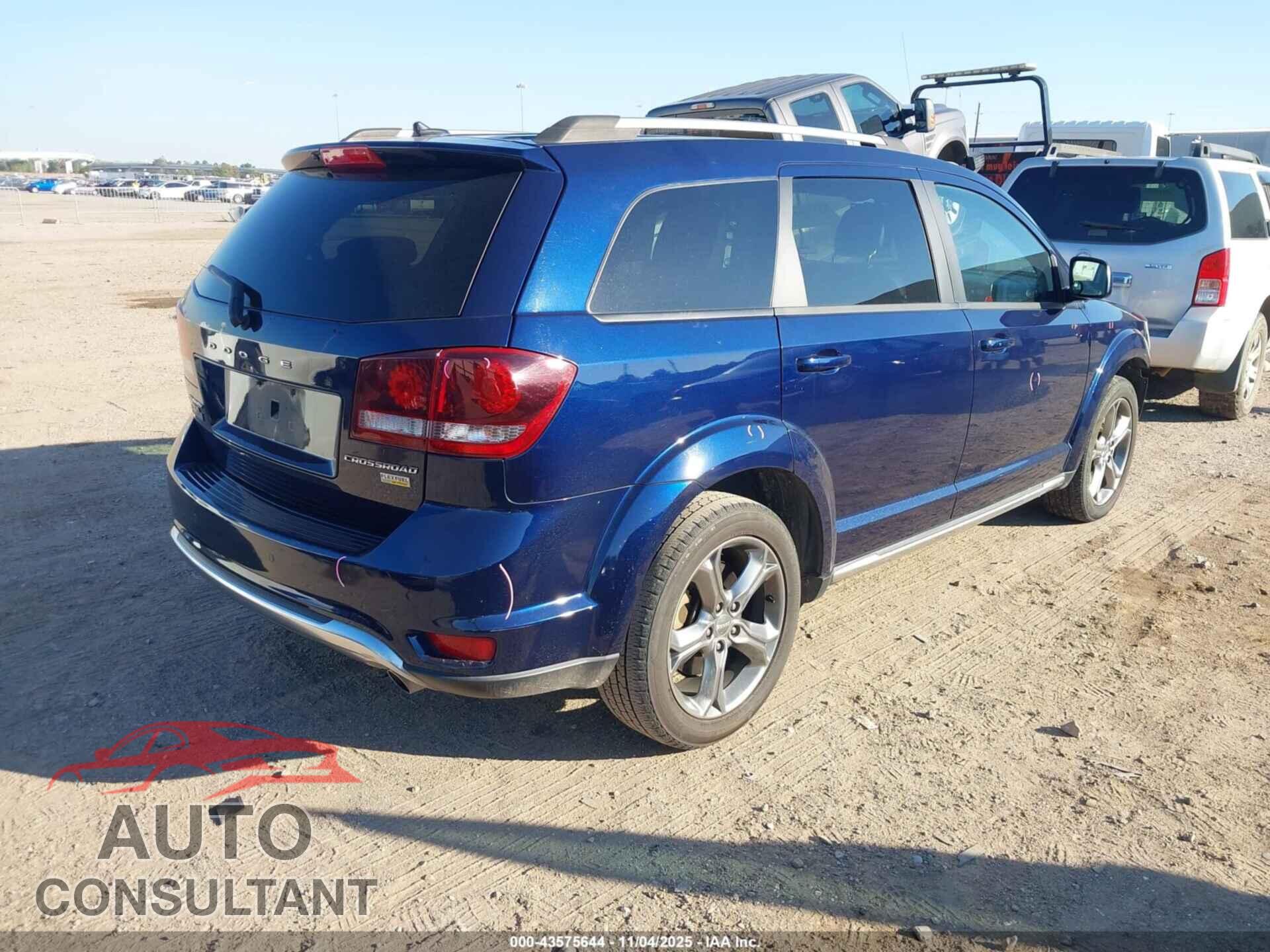 DODGE JOURNEY 2017 - 3C4PDCGG0HT625438