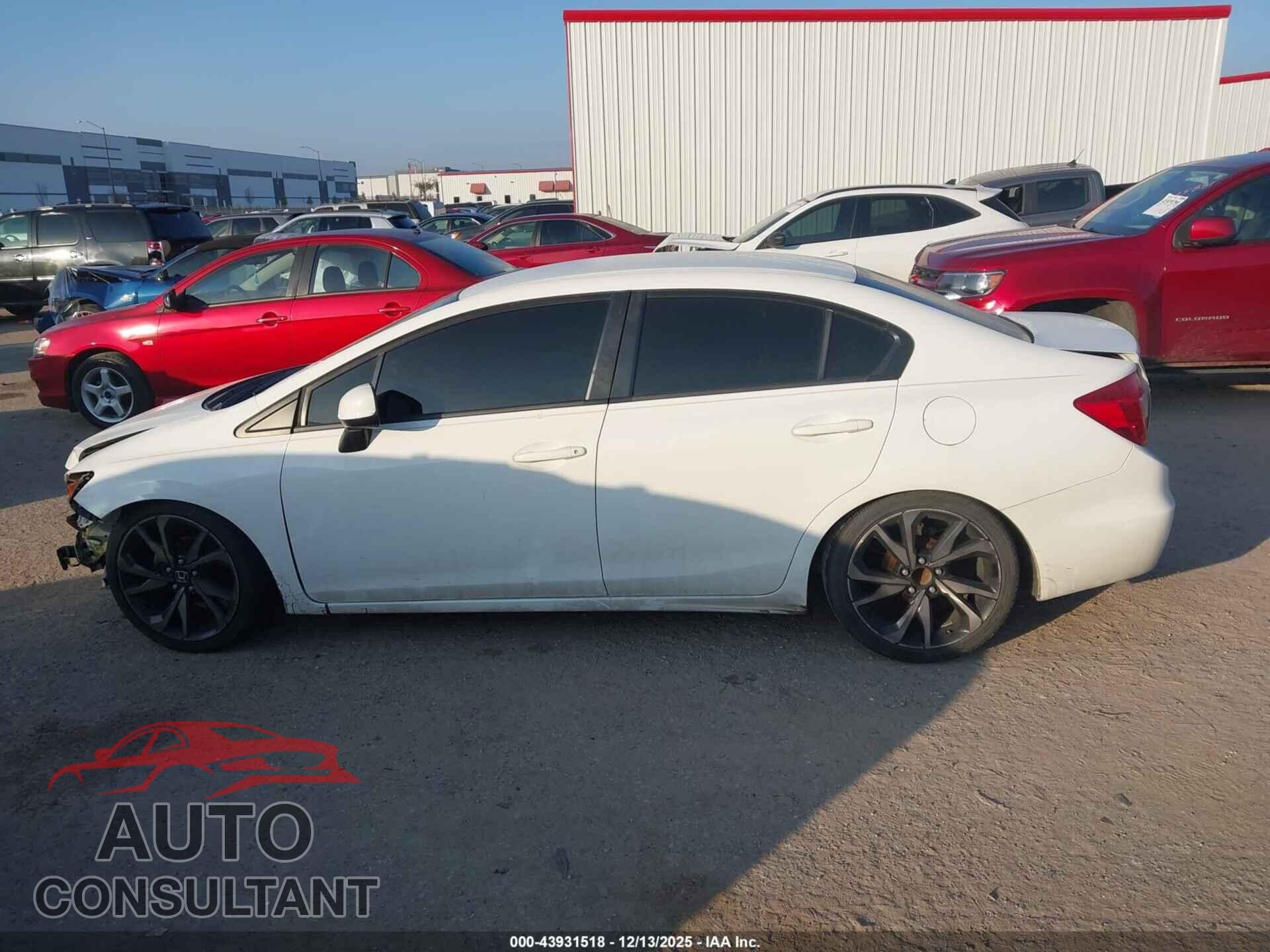 HONDA CIVIC 2012 - 19XFB2F53CE044010