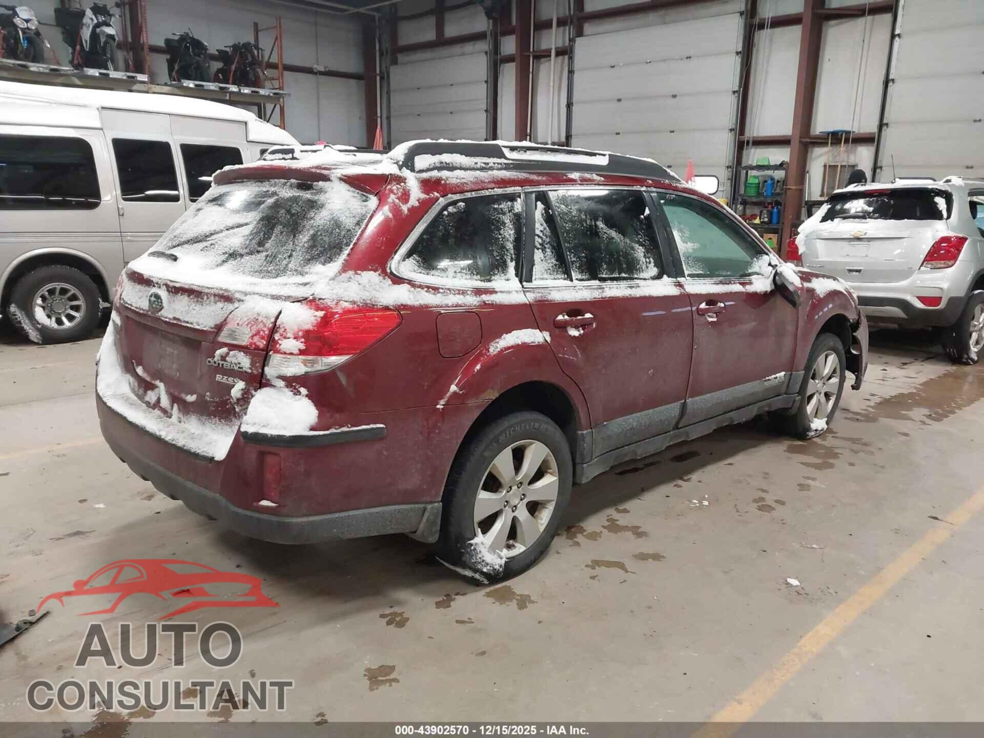 SUBARU OUTBACK 2011 - 4S4BRBLC0B3356106