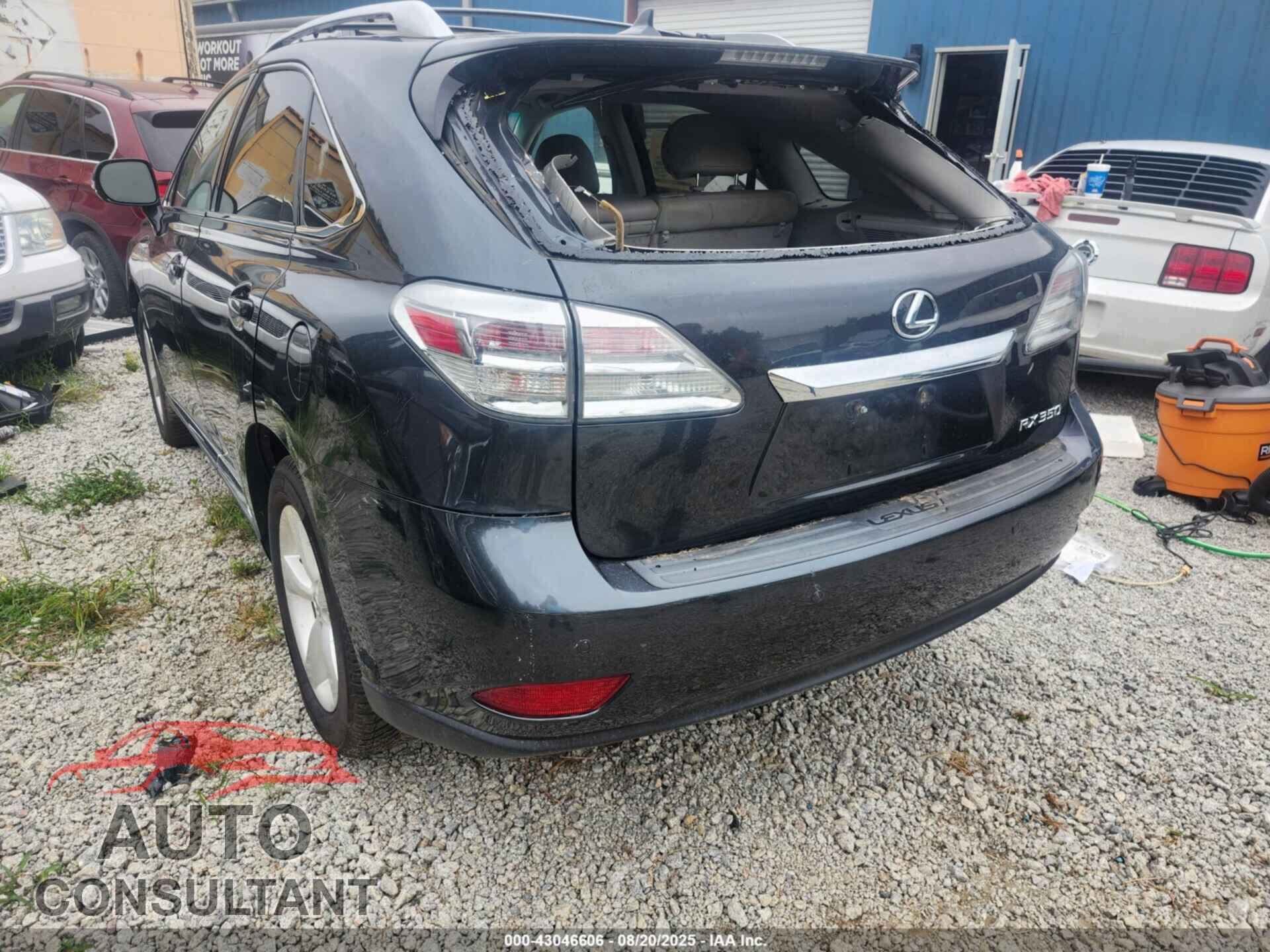 LEXUS RX 2011 - 2T2BK1BAXBC117801