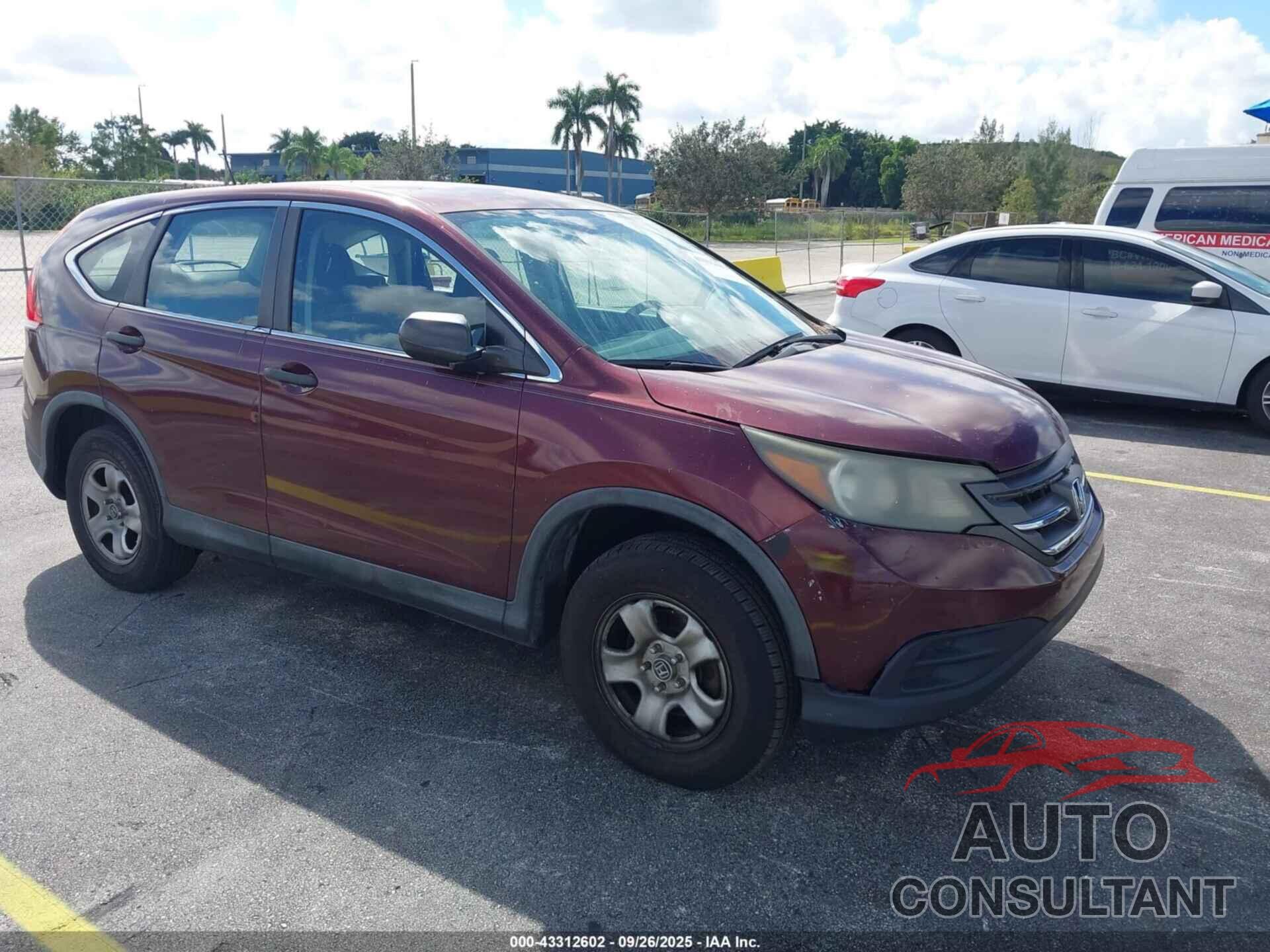 HONDA CR-V 2013 - 5J6RM3H3XDL041939