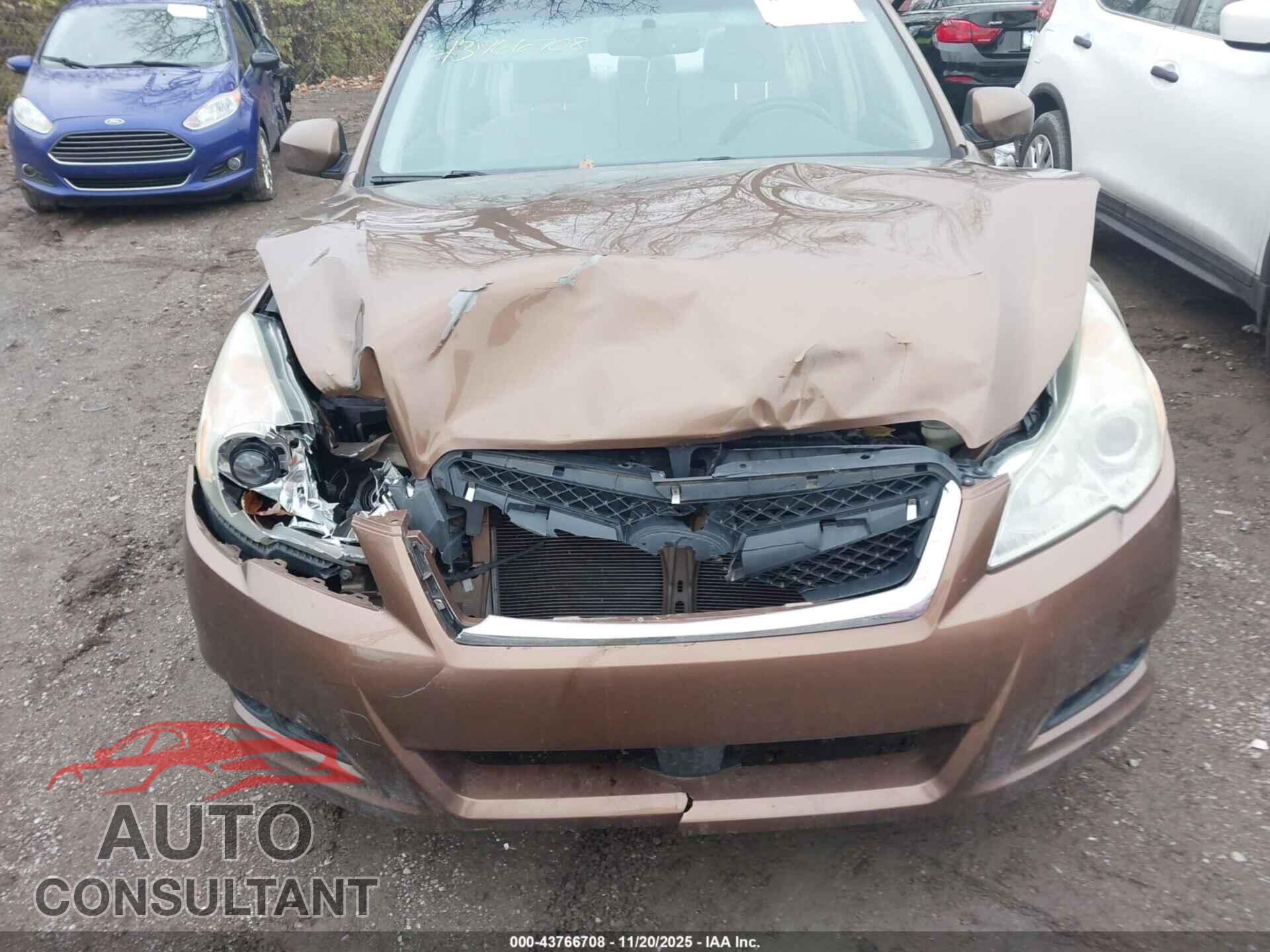 SUBARU LEGACY 2011 - 4S3BMBC67B3259417
