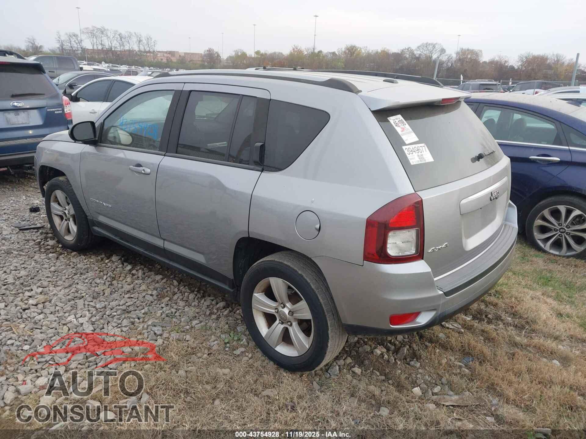 JEEP COMPASS 2016 - 1C4NJDBBXGD662311