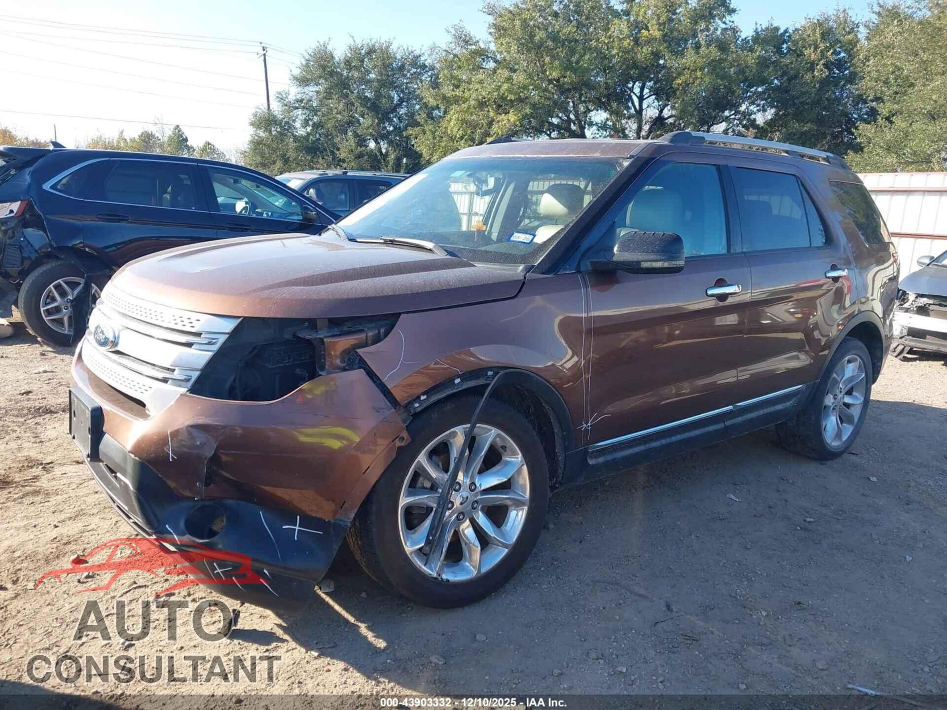 FORD EXPLORER 2012 - 1FMHK7D83CGA04525