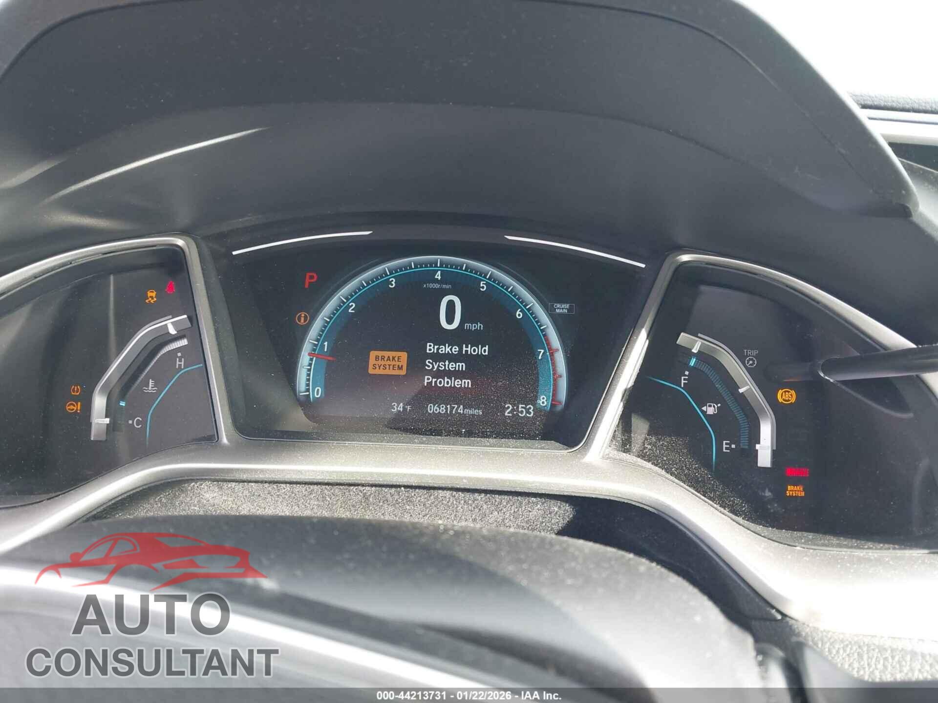 HONDA CIVIC 2017 - 19XFC2F7XHE033009