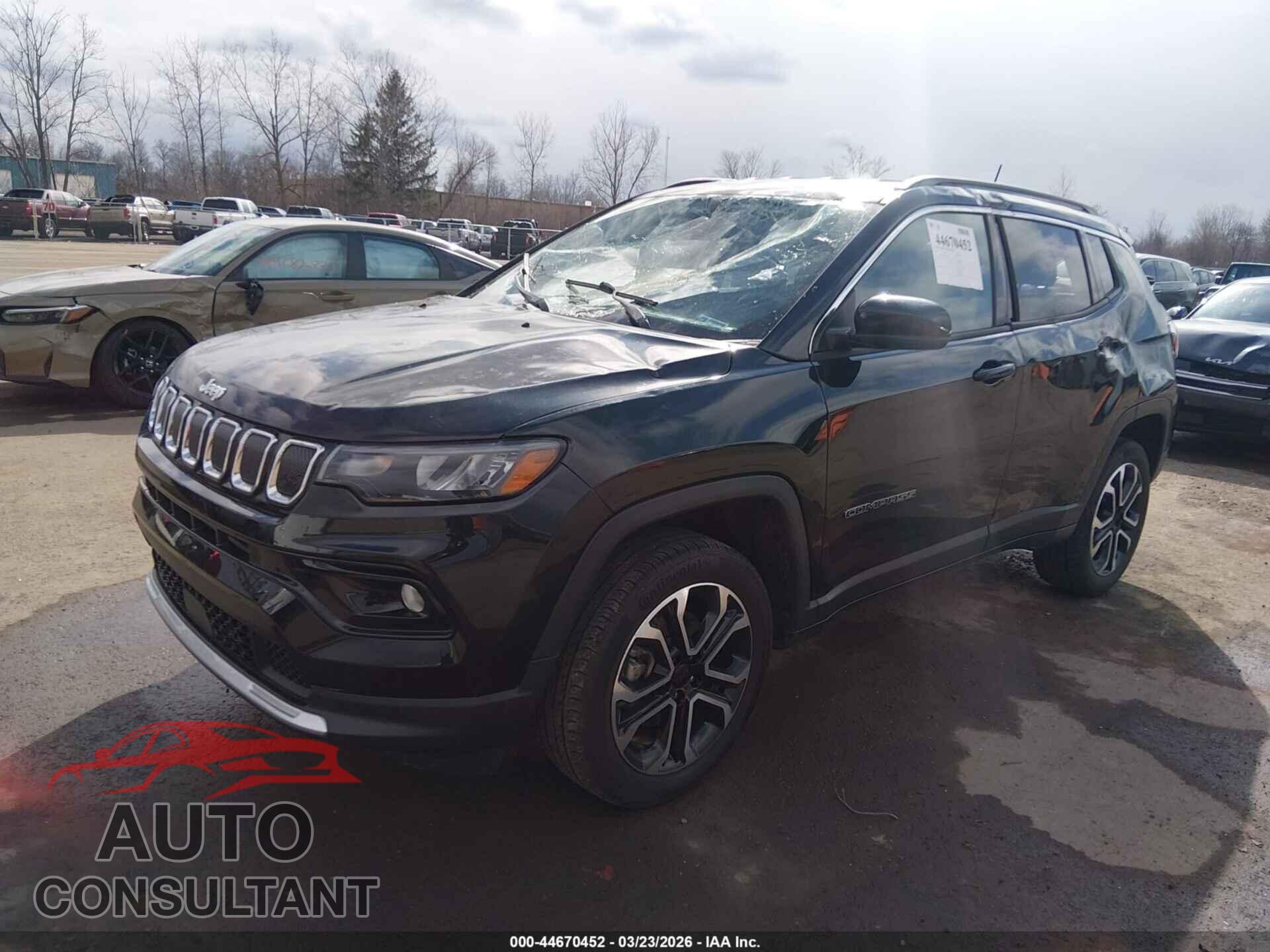JEEP COMPASS 2022 - 3C4NJDCB9NT222991