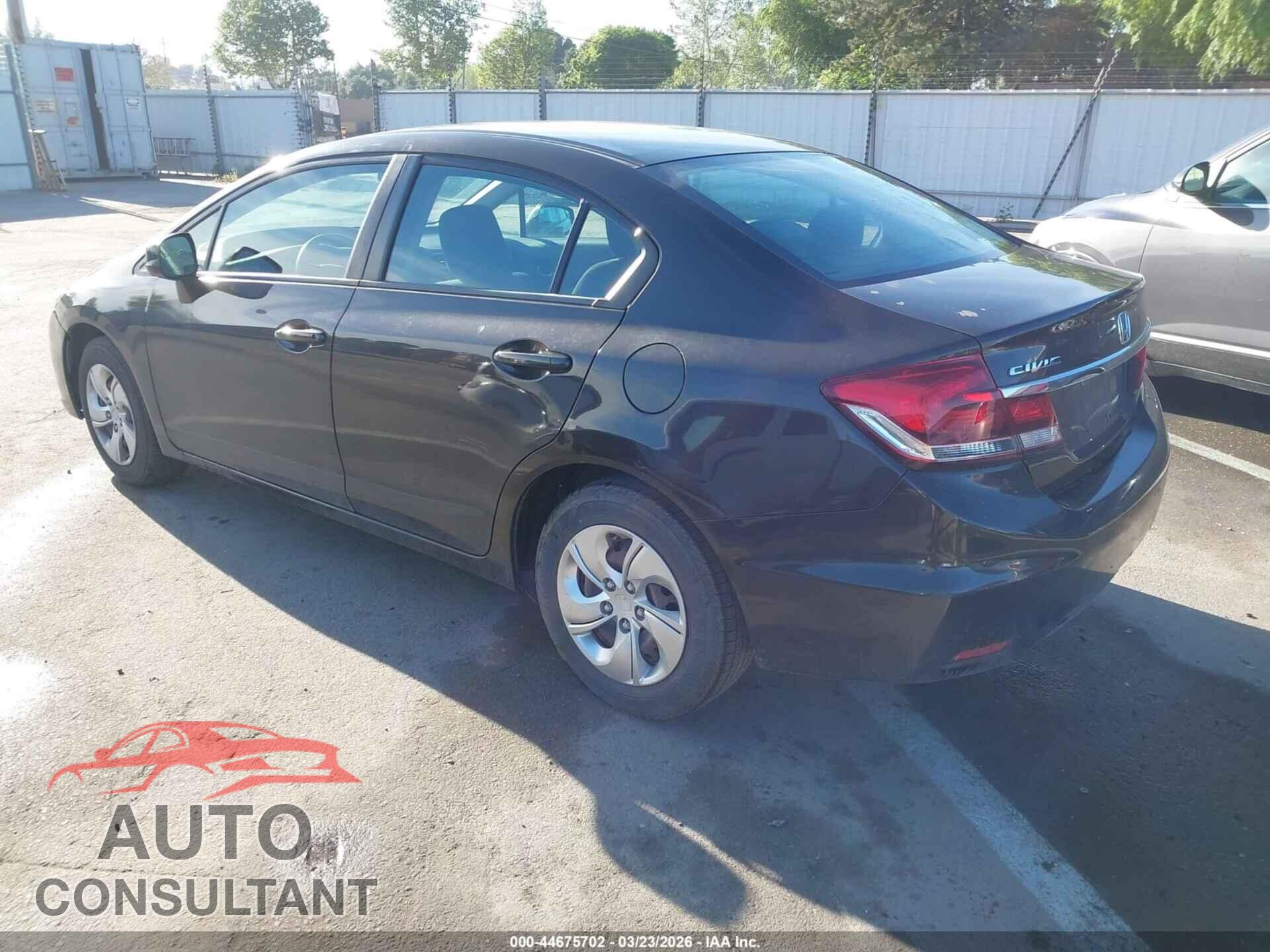 HONDA CIVIC 2013 - 19XFB2F52DE057316