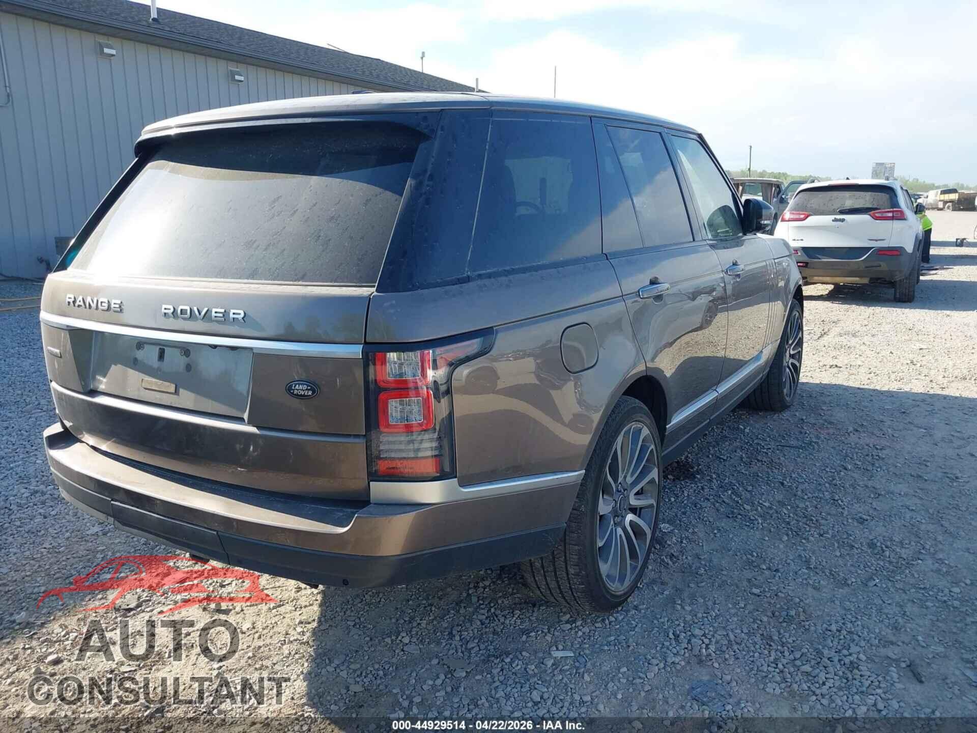 LAND ROVER RANGE ROVER 2013 - SALGV2EF6DA121908