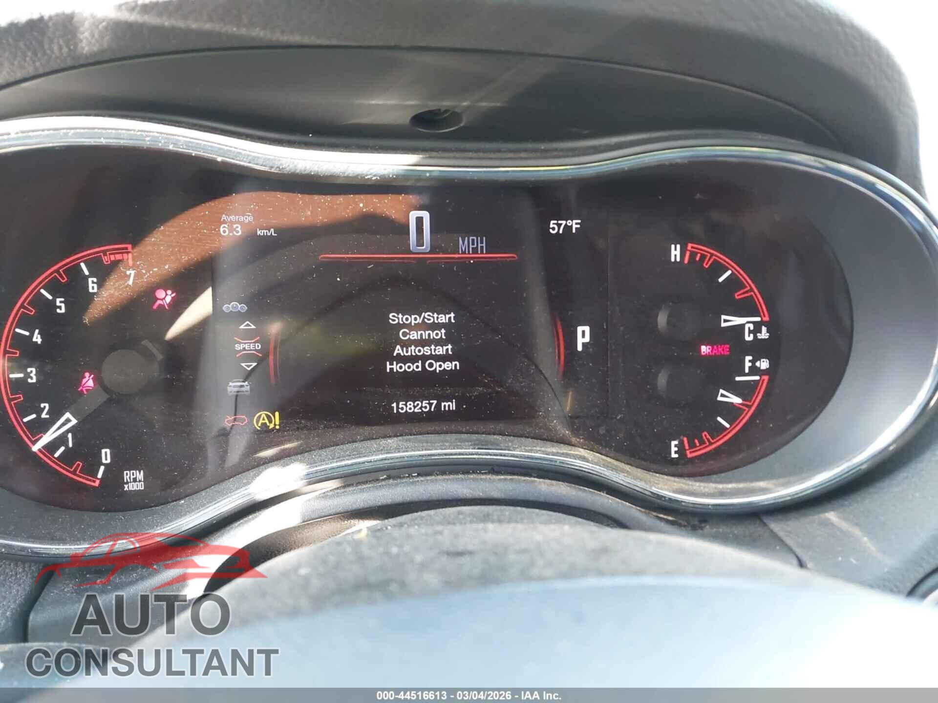 DODGE DURANGO 2017 - 1C4RDJDG6HC860262