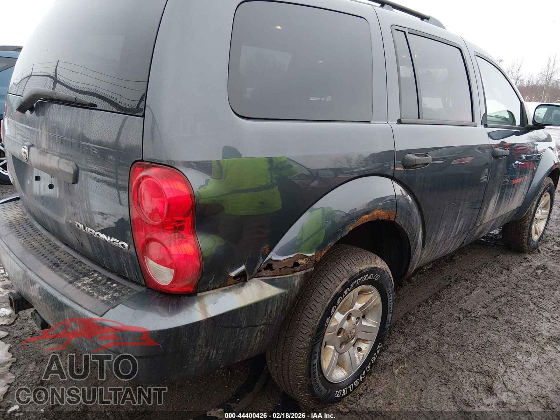 DODGE DURANGO 2009 - 1D8HB38P09F715341
