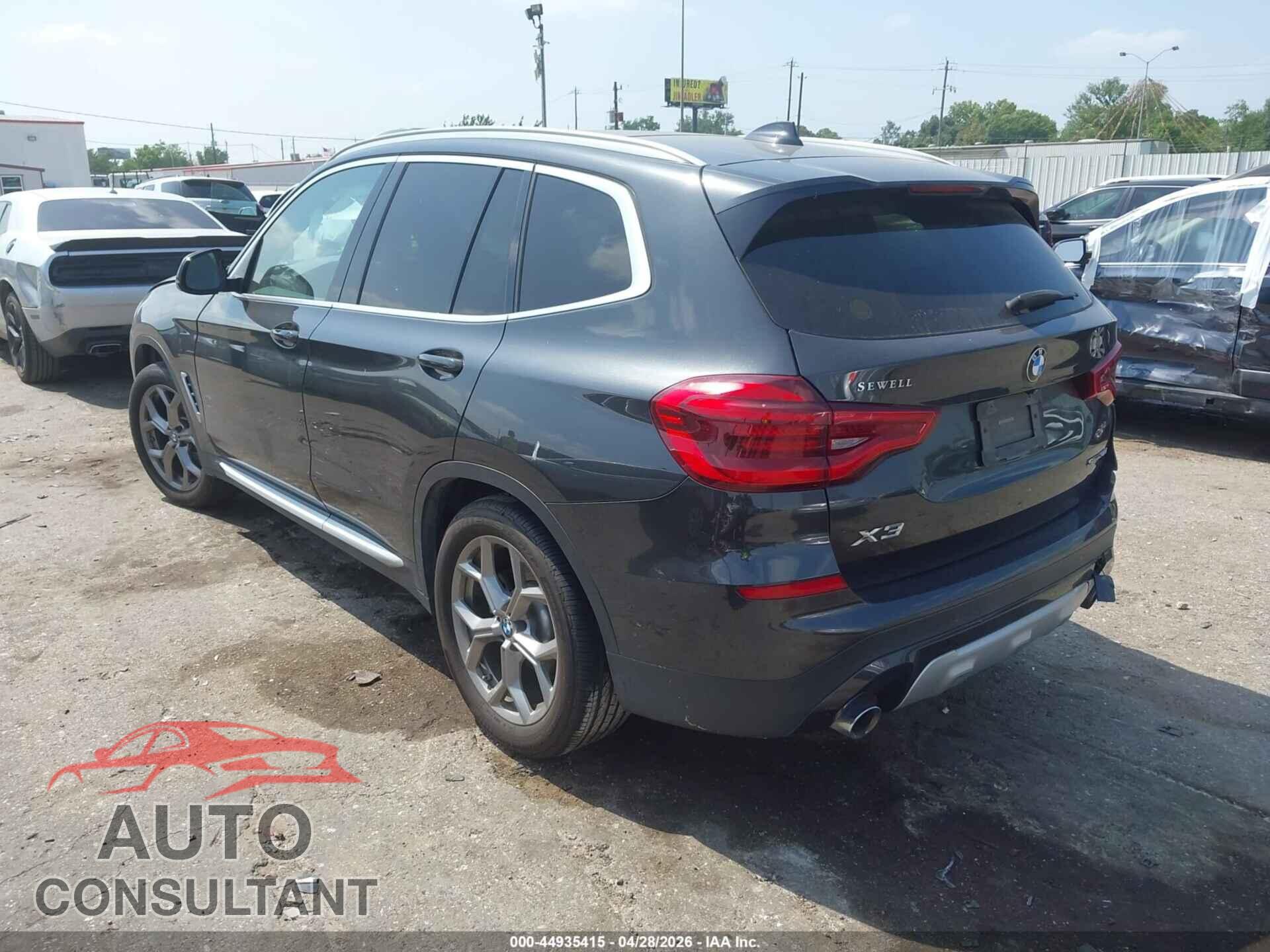BMW X3 2020 - 5UXTY3C01LLU72521