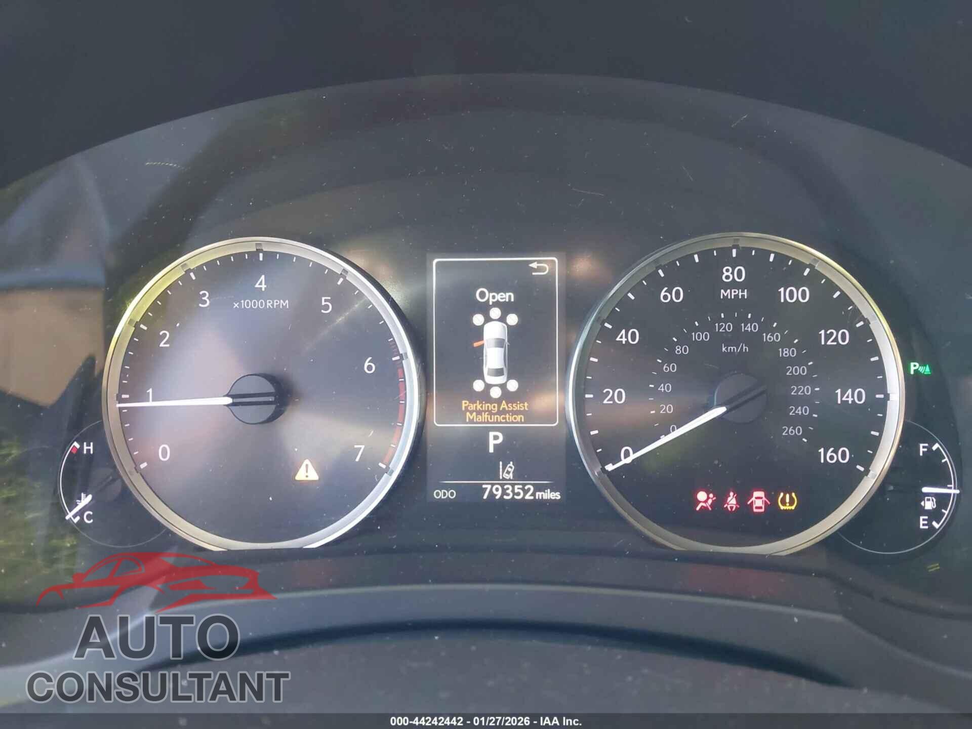 LEXUS IS 300 2020 - JTHDA1D29L5107733