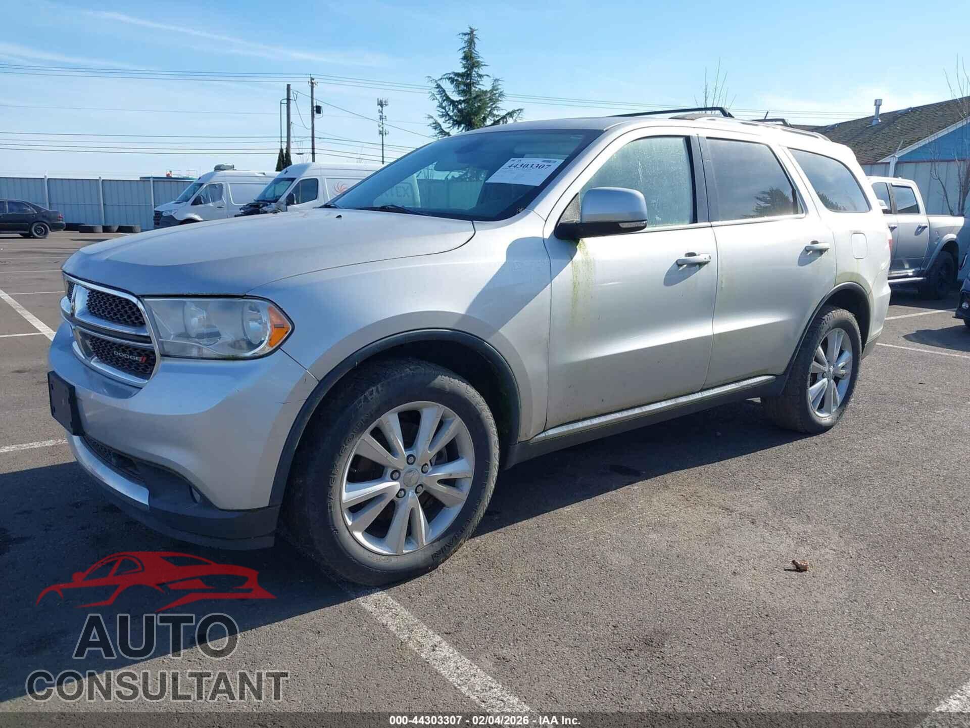 DODGE DURANGO 2012 - 1C4SDJDT4CC314521
