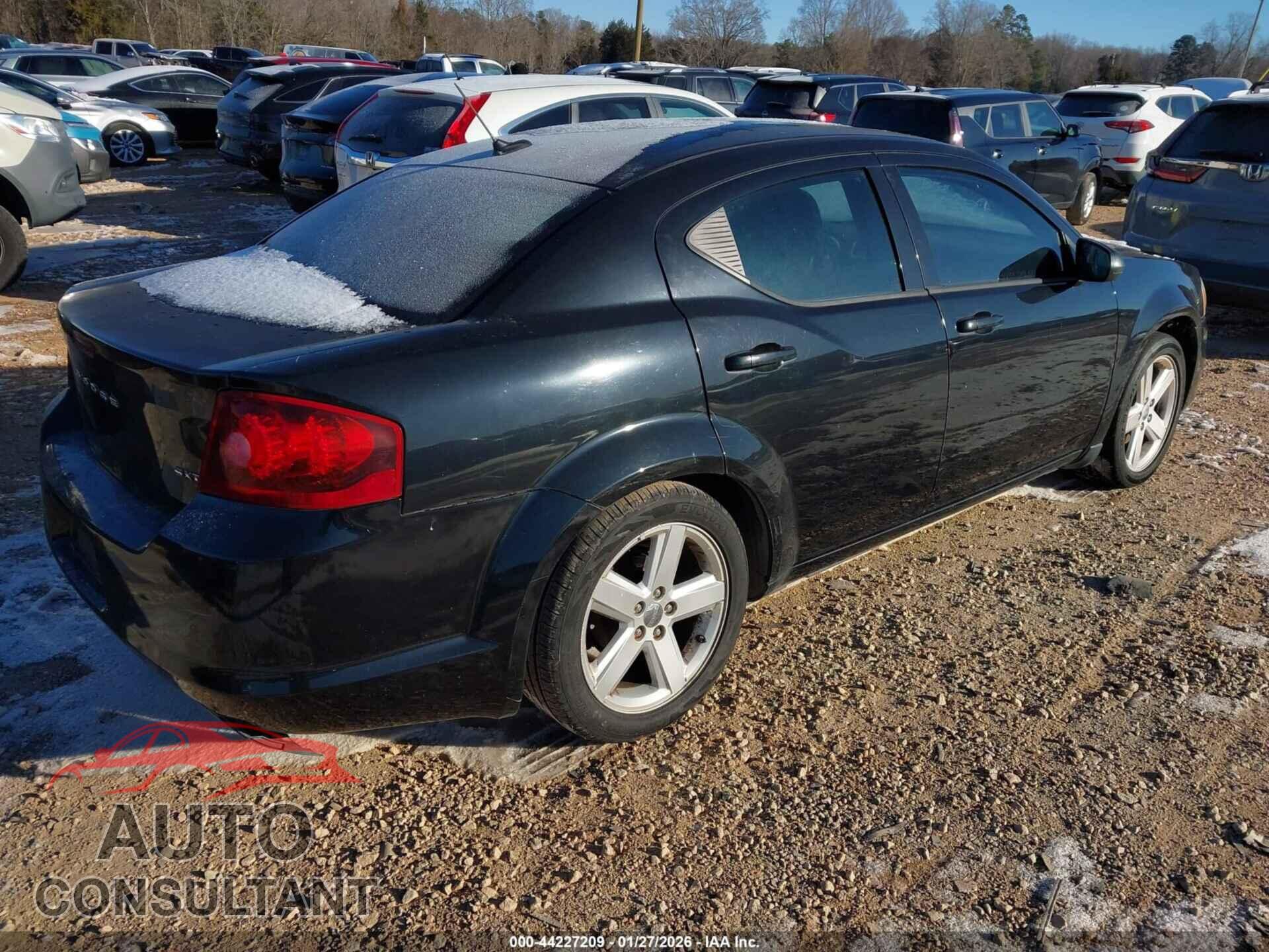 DODGE AVENGER 2013 - 1C3CDZCB1DN681057
