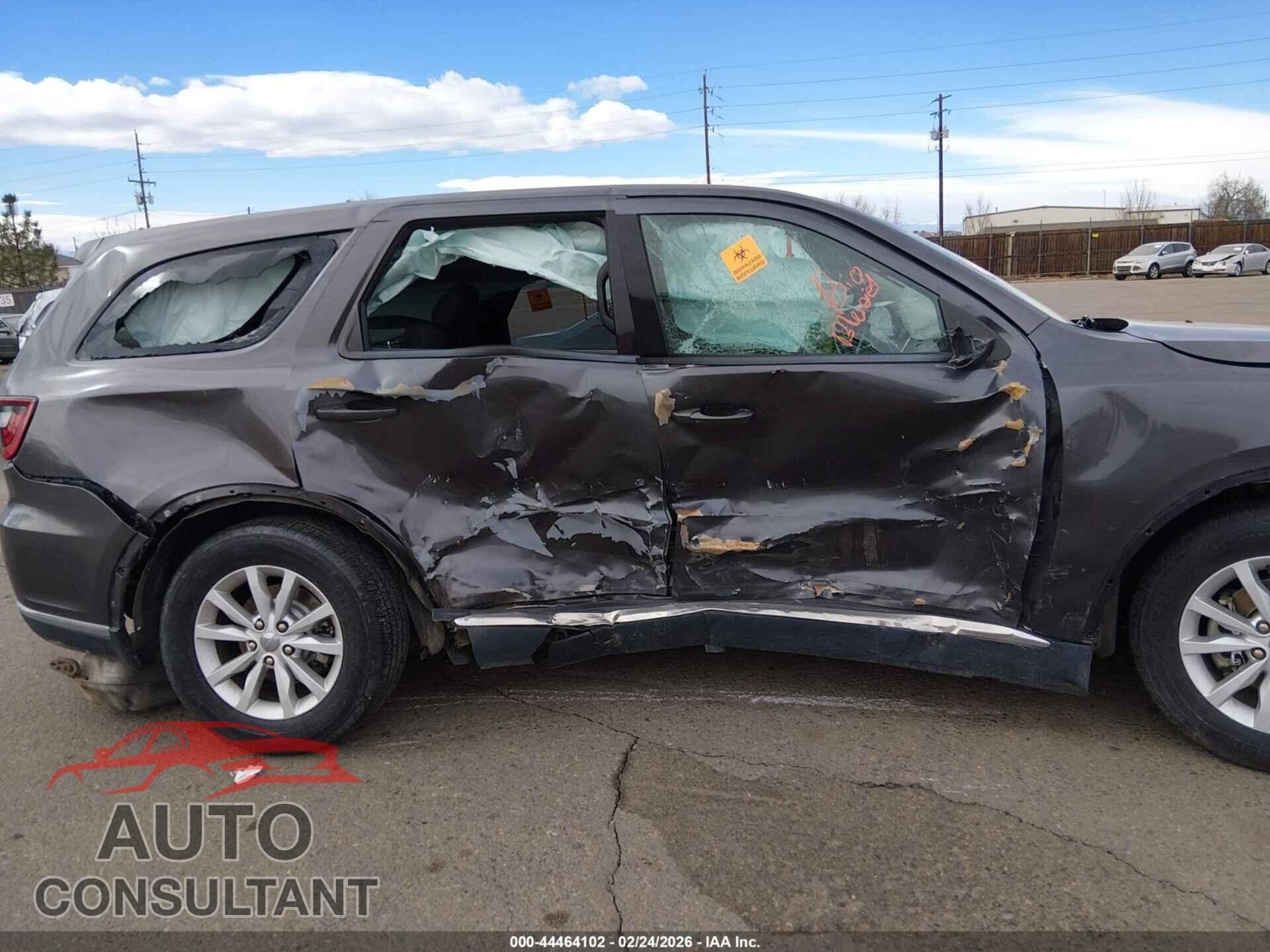 DODGE DURANGO 2014 - 1C4RDJAG8EC500927