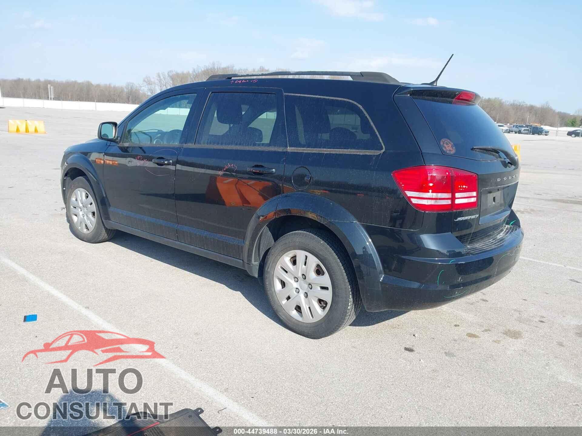 DODGE JOURNEY 2017 - 3C4PDCAB5HT691352