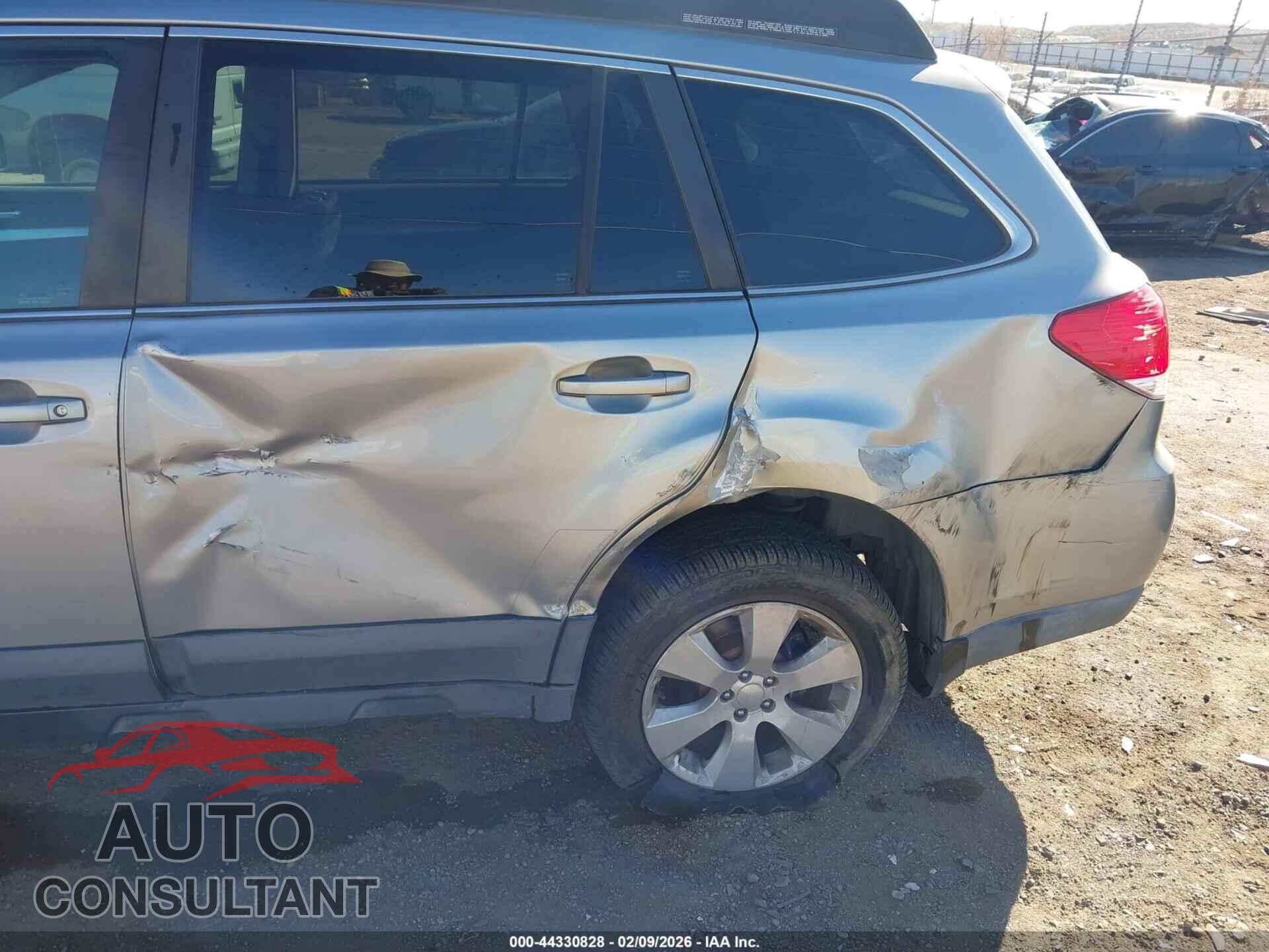 SUBARU OUTBACK 2011 - 4S4BRBCC3B3340997
