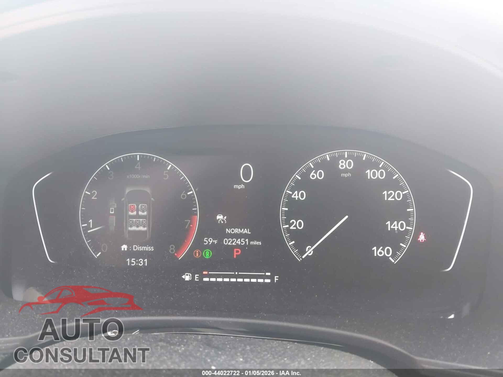 HONDA CIVIC 2024 - 2HGFE2F55RH573741