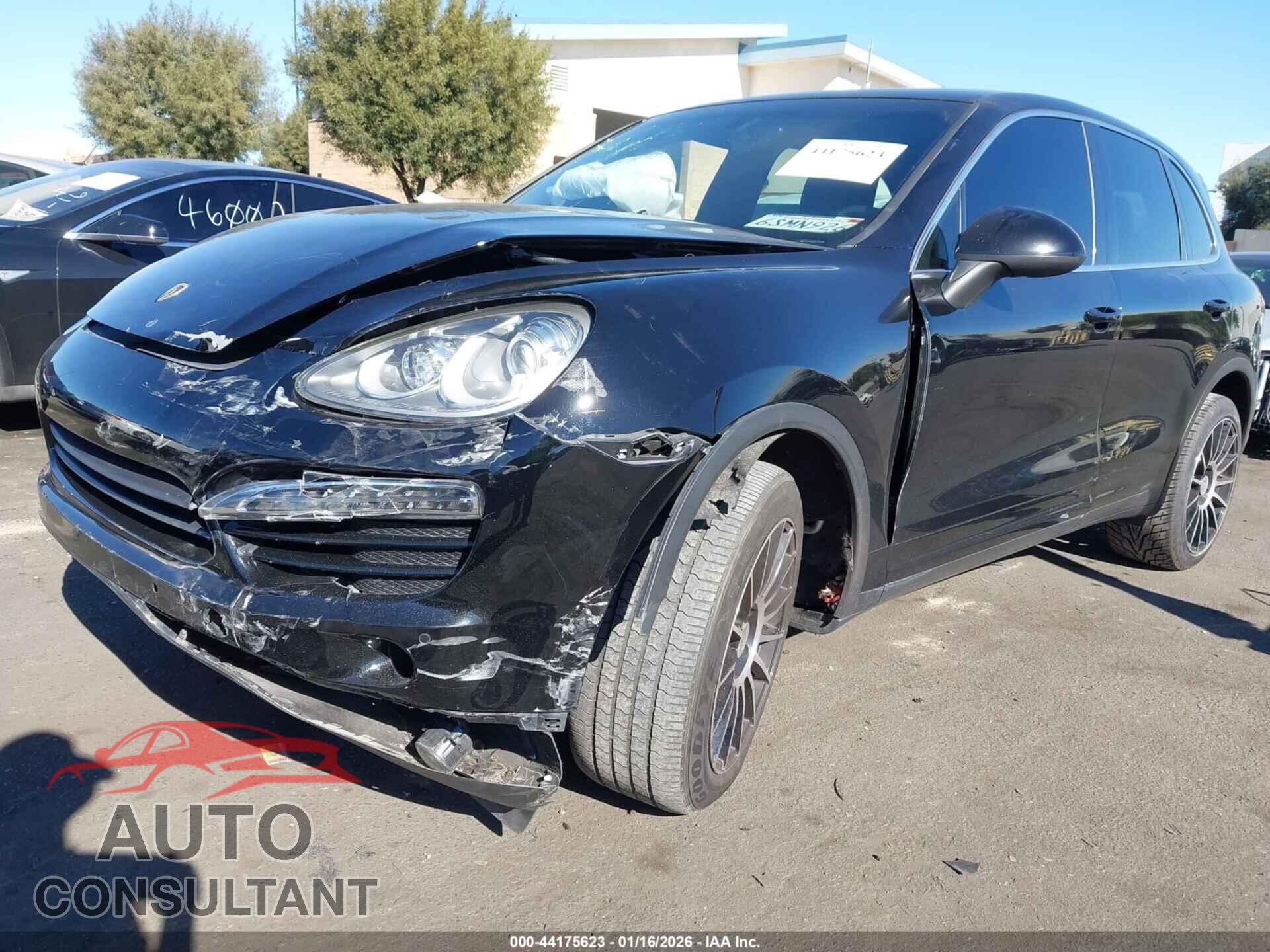 PORSCHE CAYENNE 2012 - WP1AA2A25CLA00543