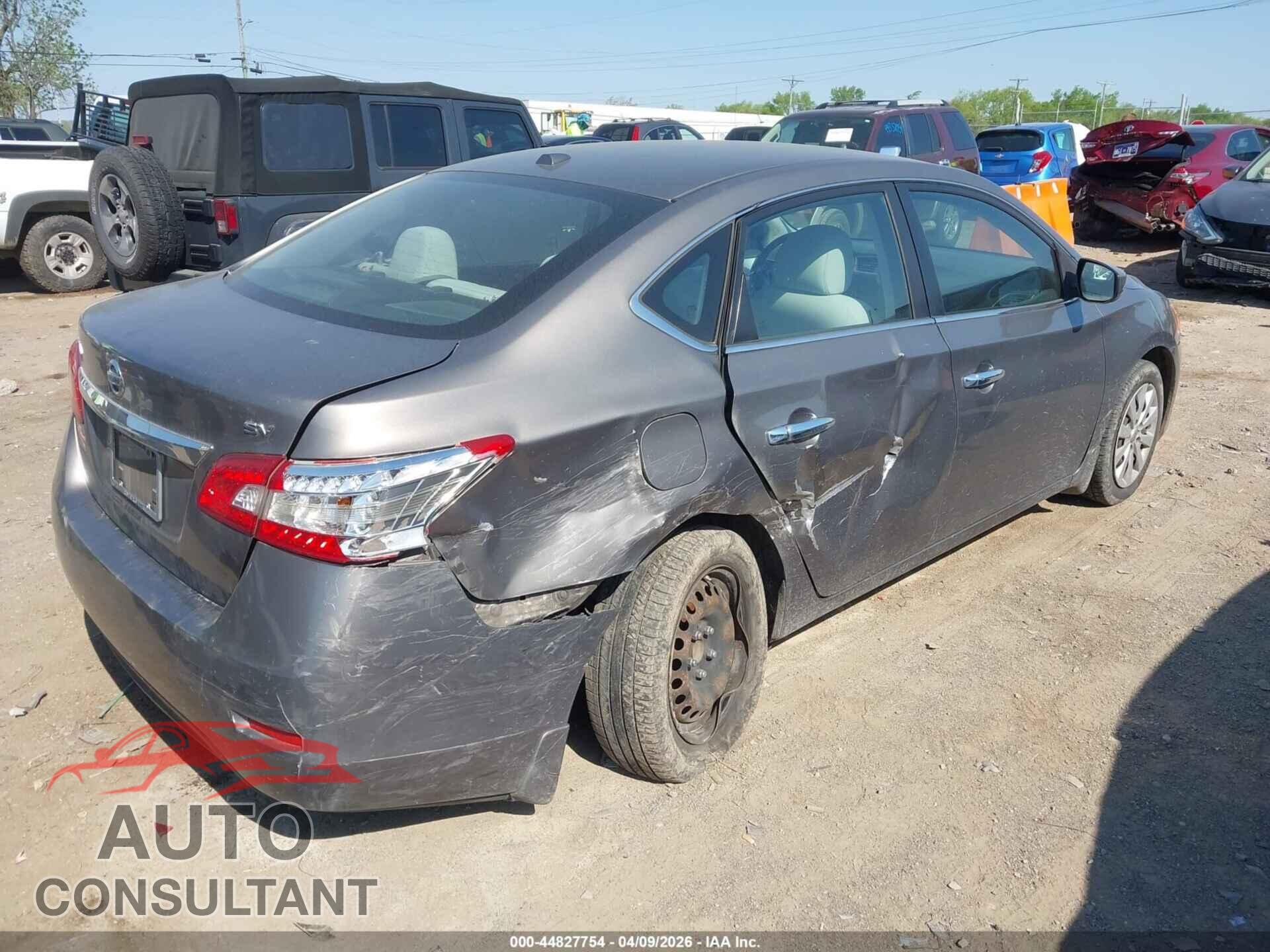 NISSAN SENTRA 2015 - 3N1AB7AP6FL685204