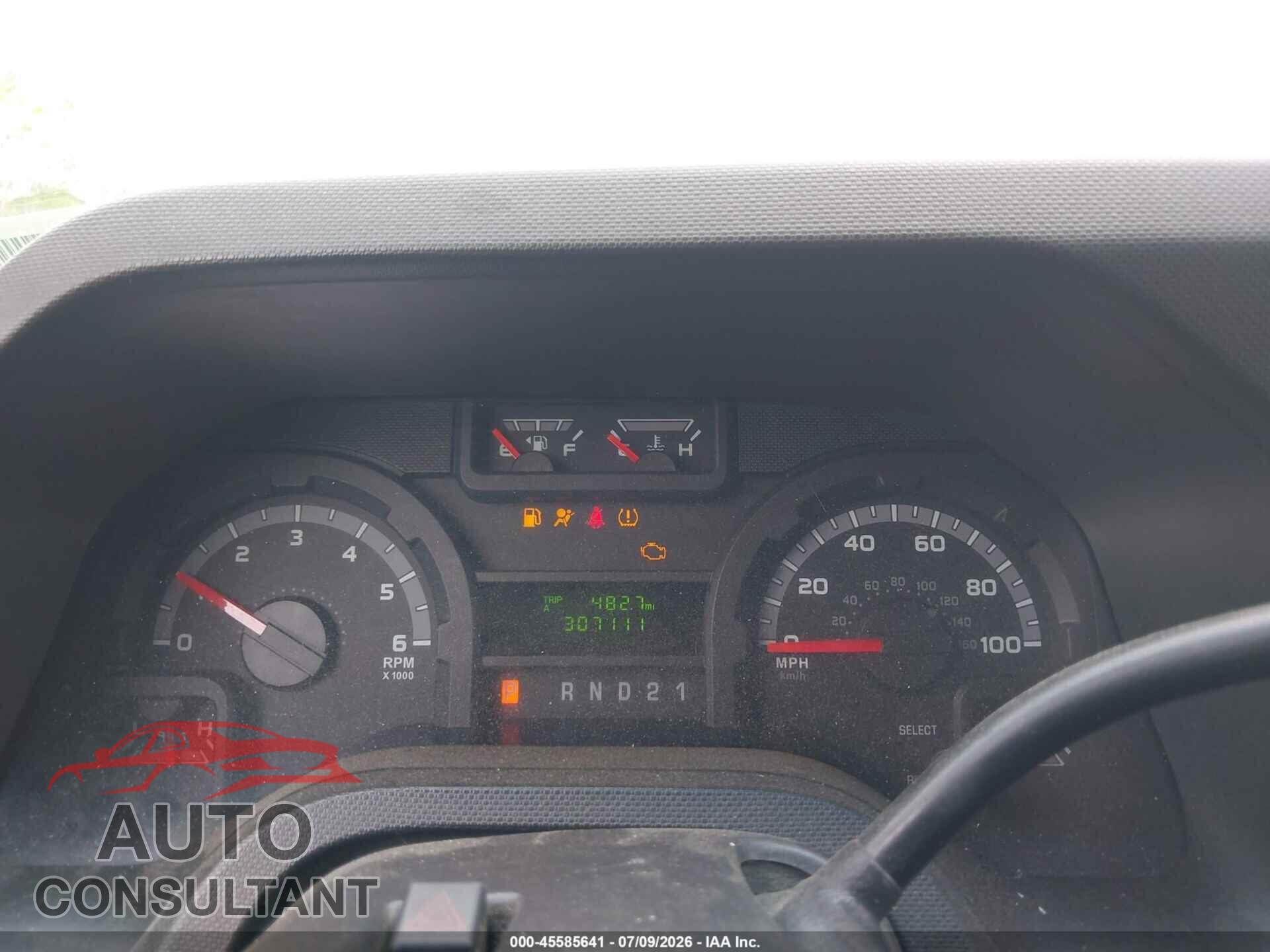 FORD E-250 2014 - 1FTNS2EW3EDA48763