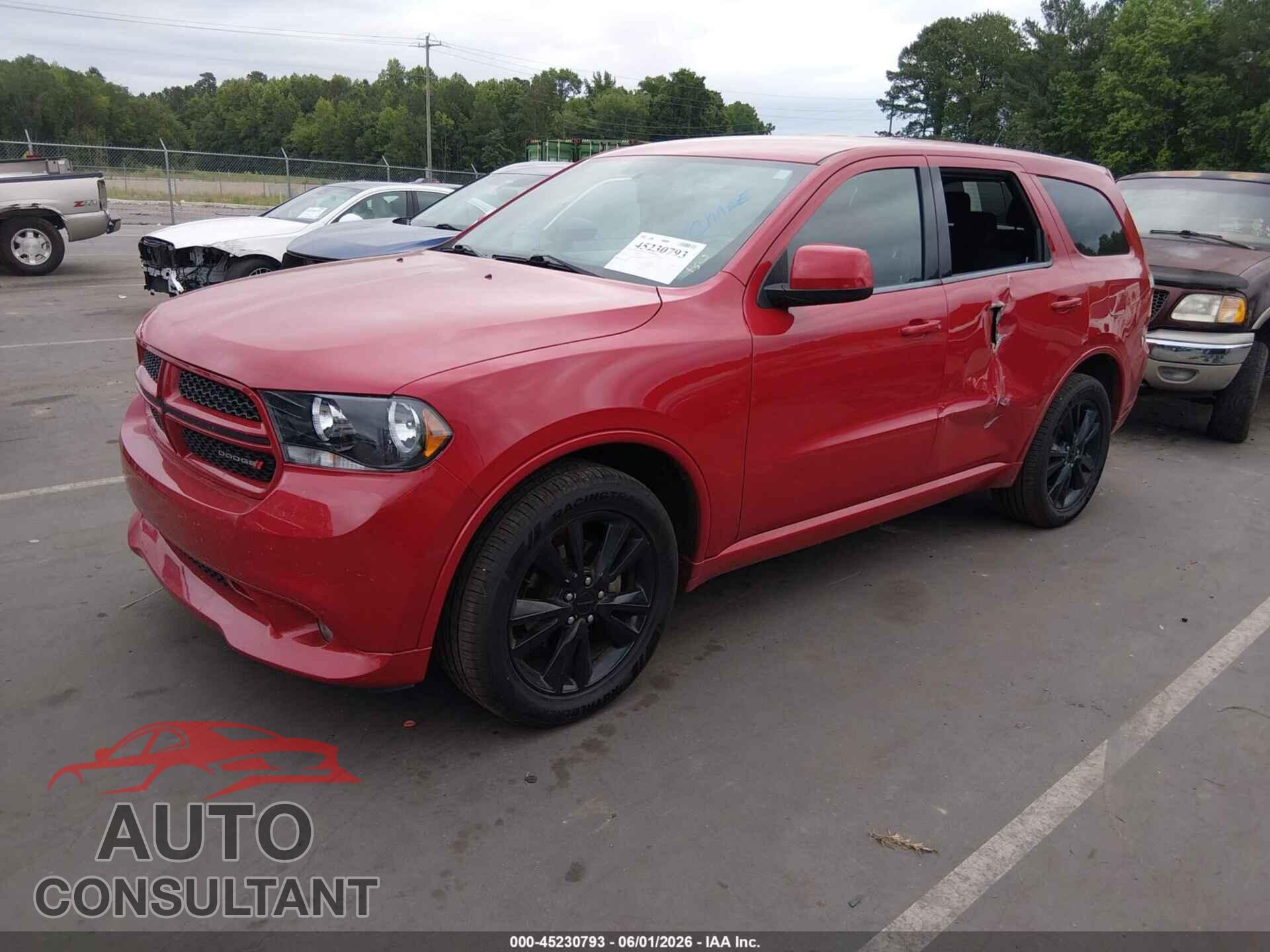 DODGE DURANGO 2013 - 1C4RDHAG2DC694166