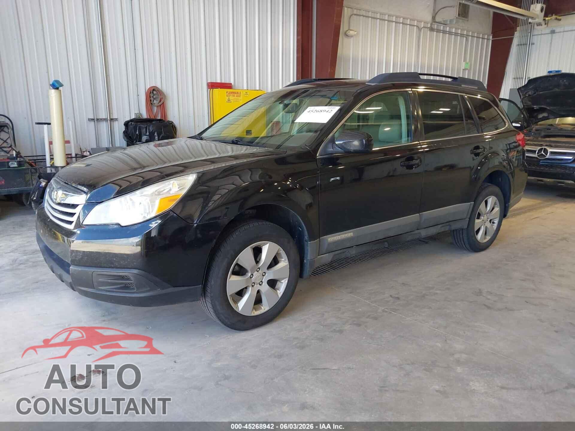 SUBARU OUTBACK 2012 - 4S4BRBCC7C3206480